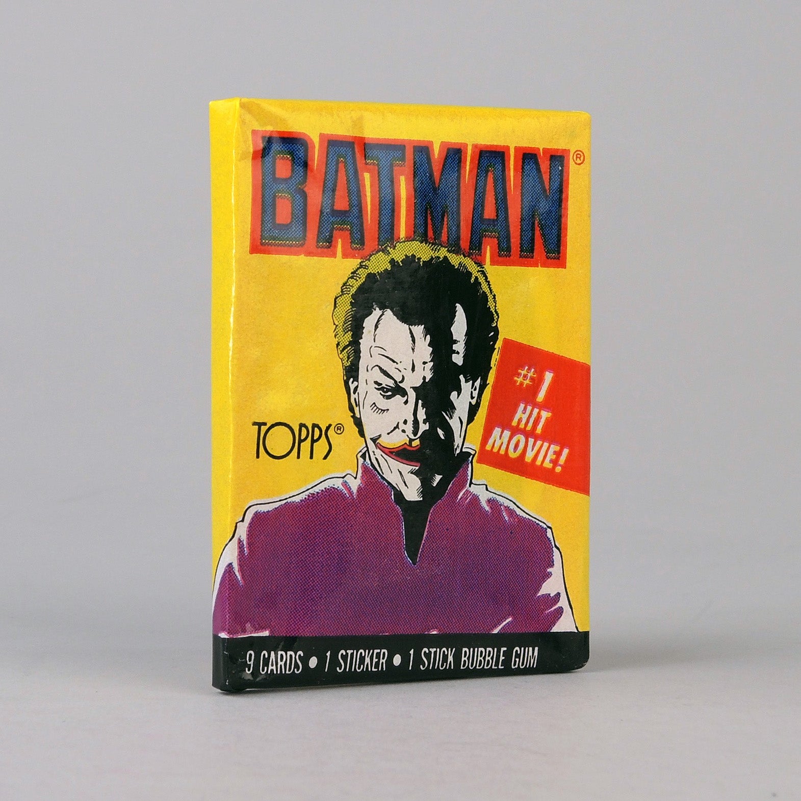 1989 Topps Batman Trading Card, 1st Series - Joker Wrapper Draw Down 1989 Topps Batman Trading Card, 1st Series - Joker Wrapper Draw Down