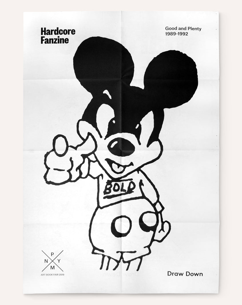 Hardcore Fanzine: NYABF Poster (2019) – Draw Down