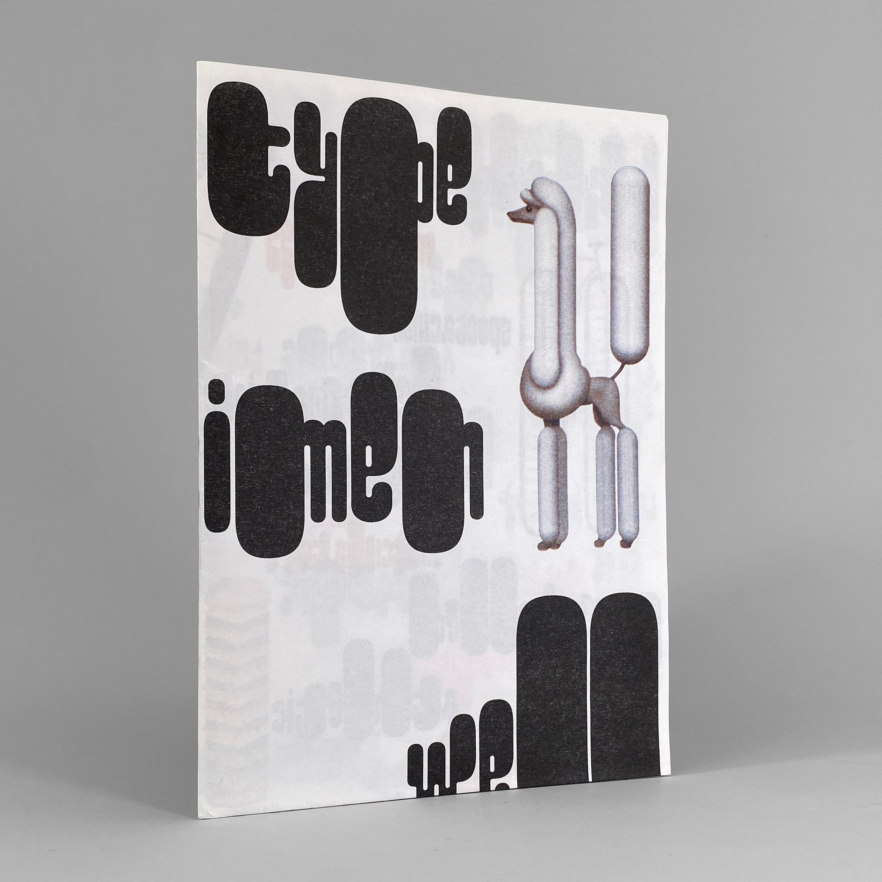 Pimpit Type Specimen Draw Down