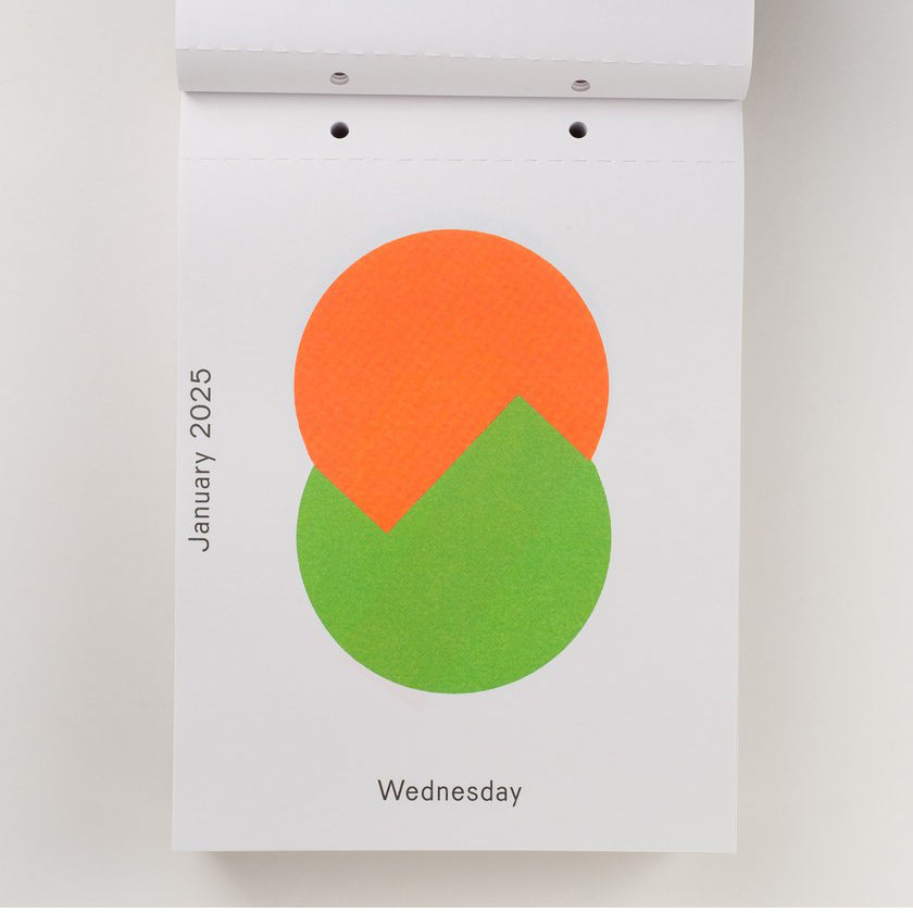 PRE-SALE: Karel Martens: Every Day Is a New Day – Calendar 2025