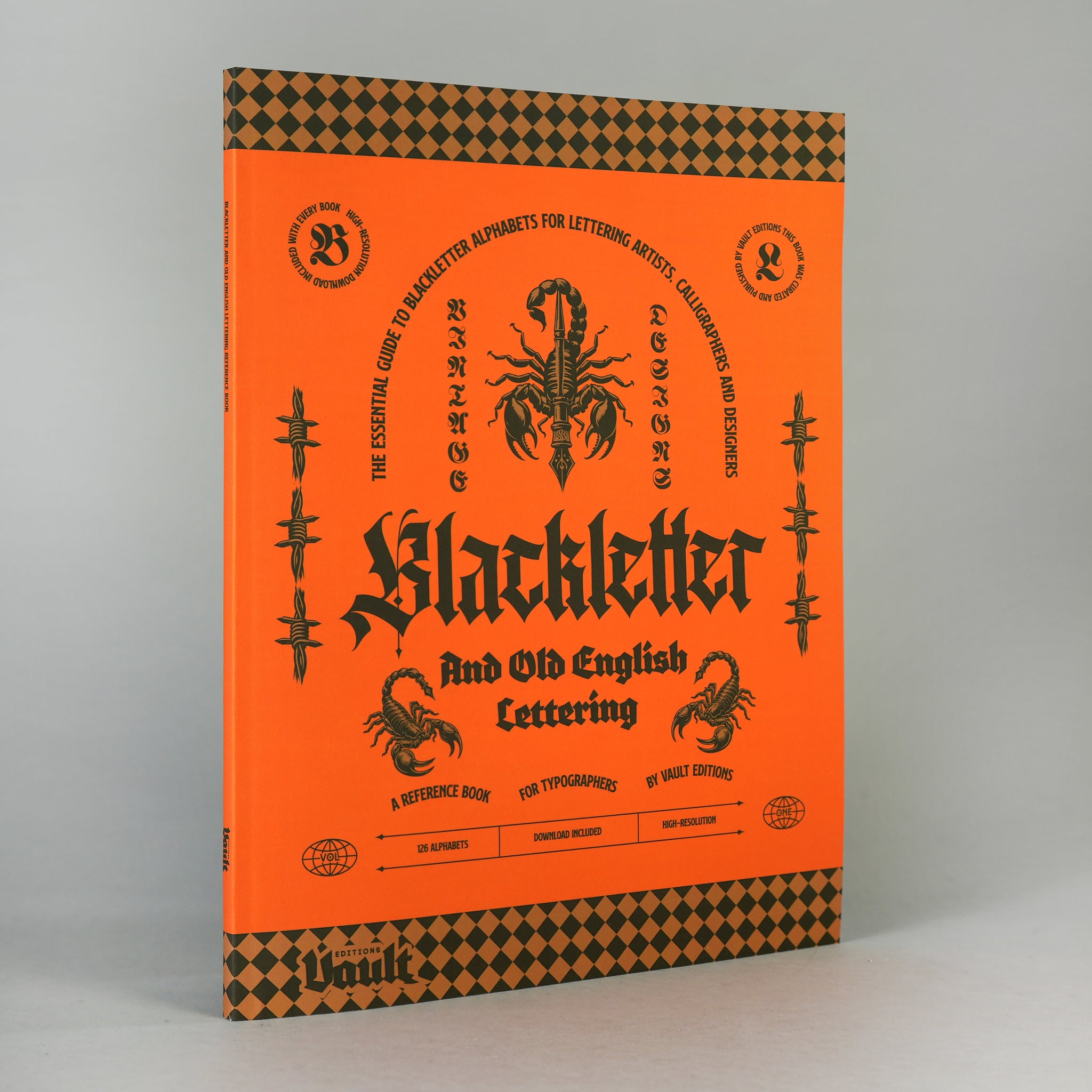 Blackletter and Old English Lettering Reference Book