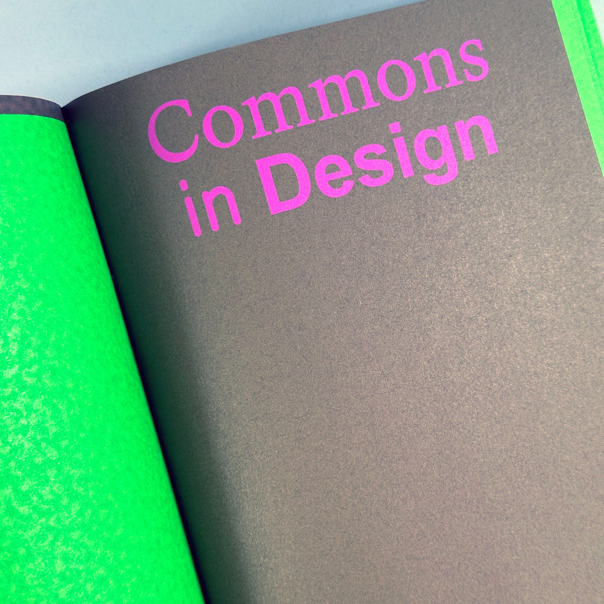 Commons in Design