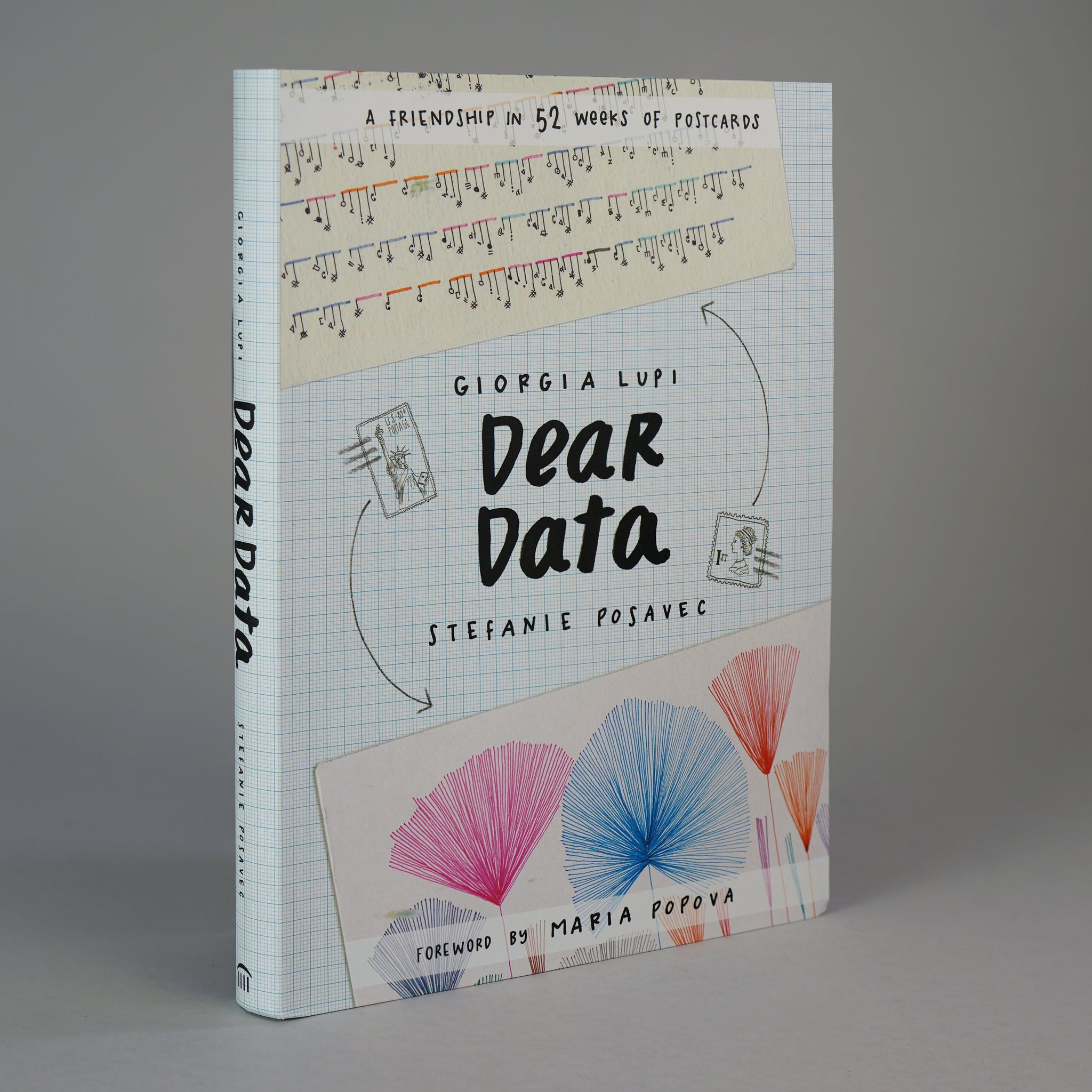 Dear Data: A Friendship in 52 Weeks of Postcards