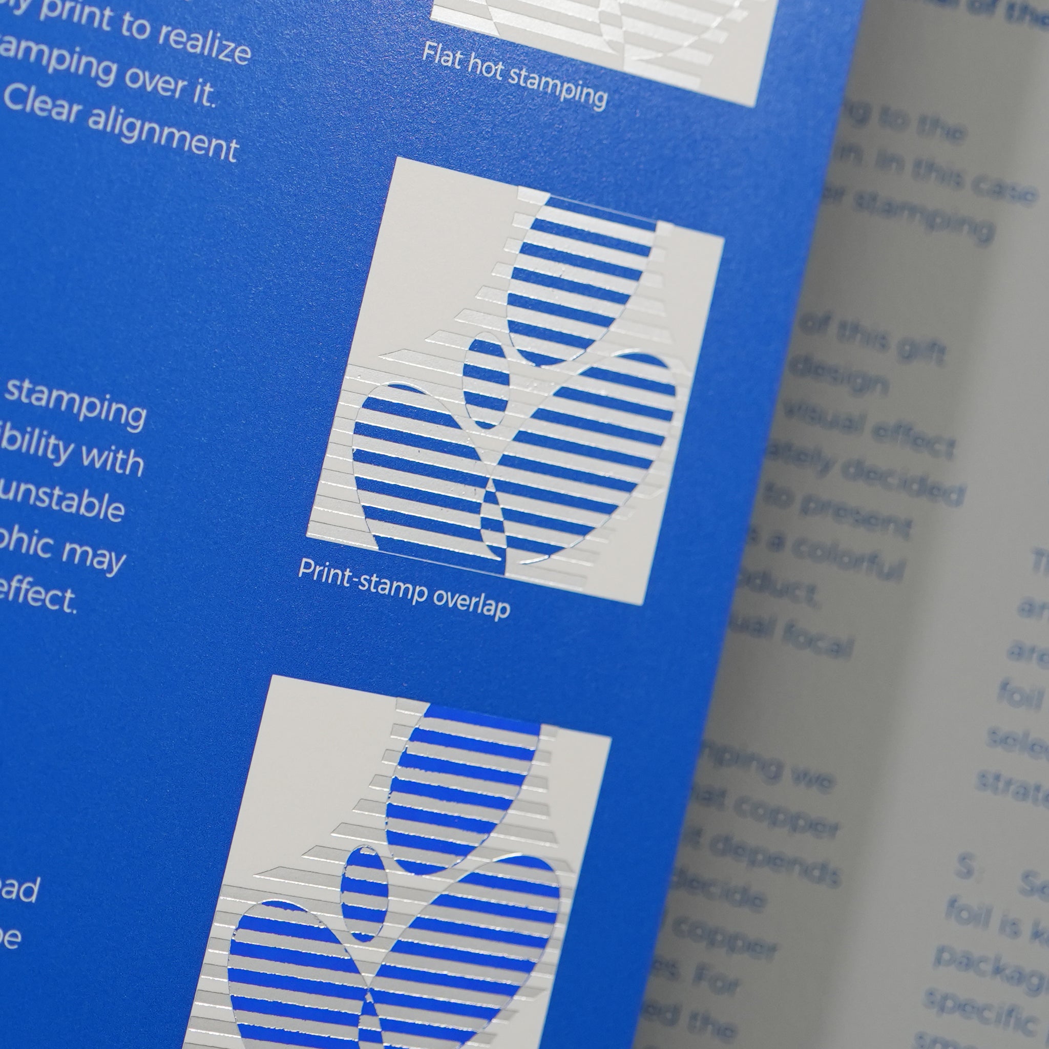 Special Print. Text Feature Example Beyond Design: Special Printing Effects and Their Application – Draw Down