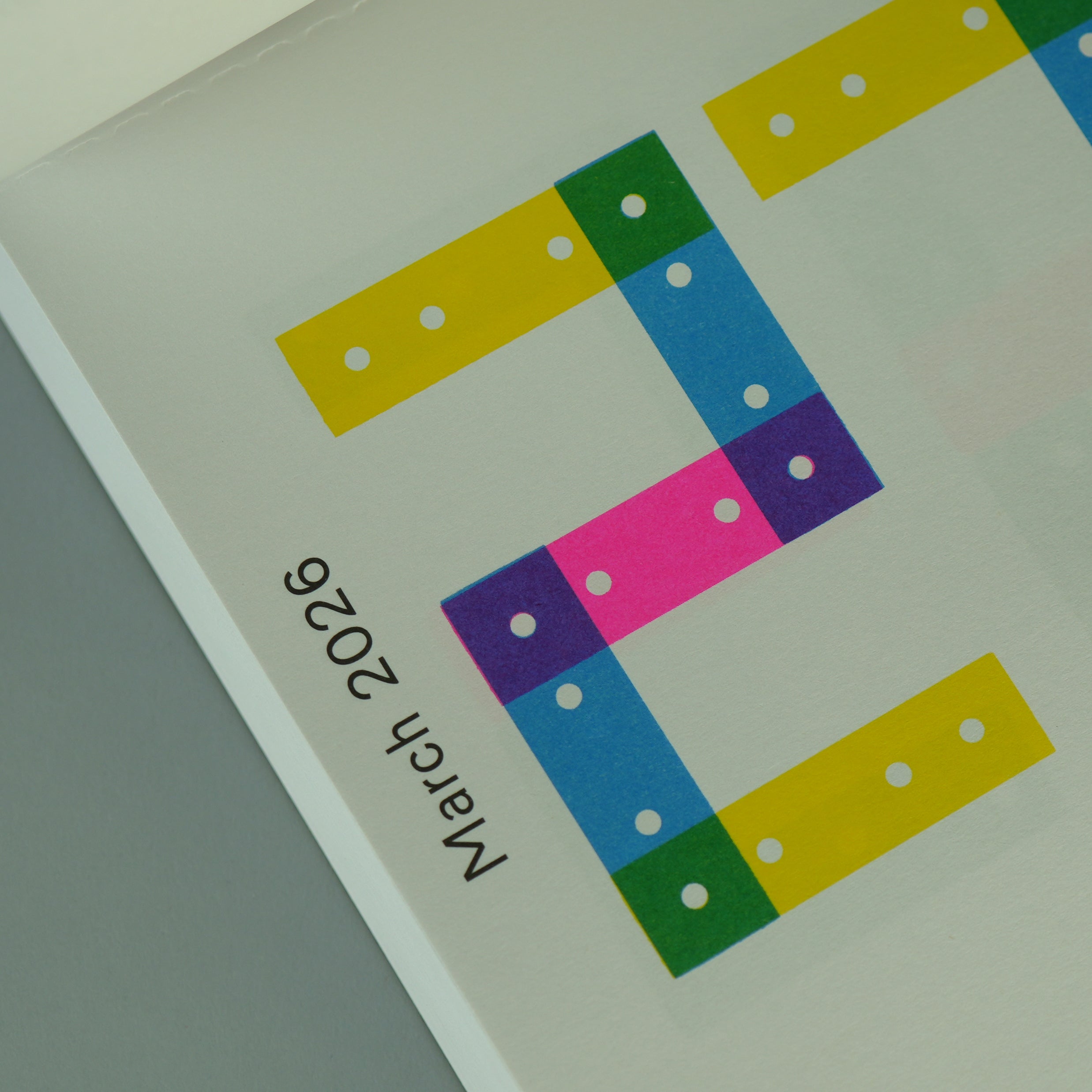 Karel Martens: Every Day Is a New Day – Calendar 2026 – Draw Down