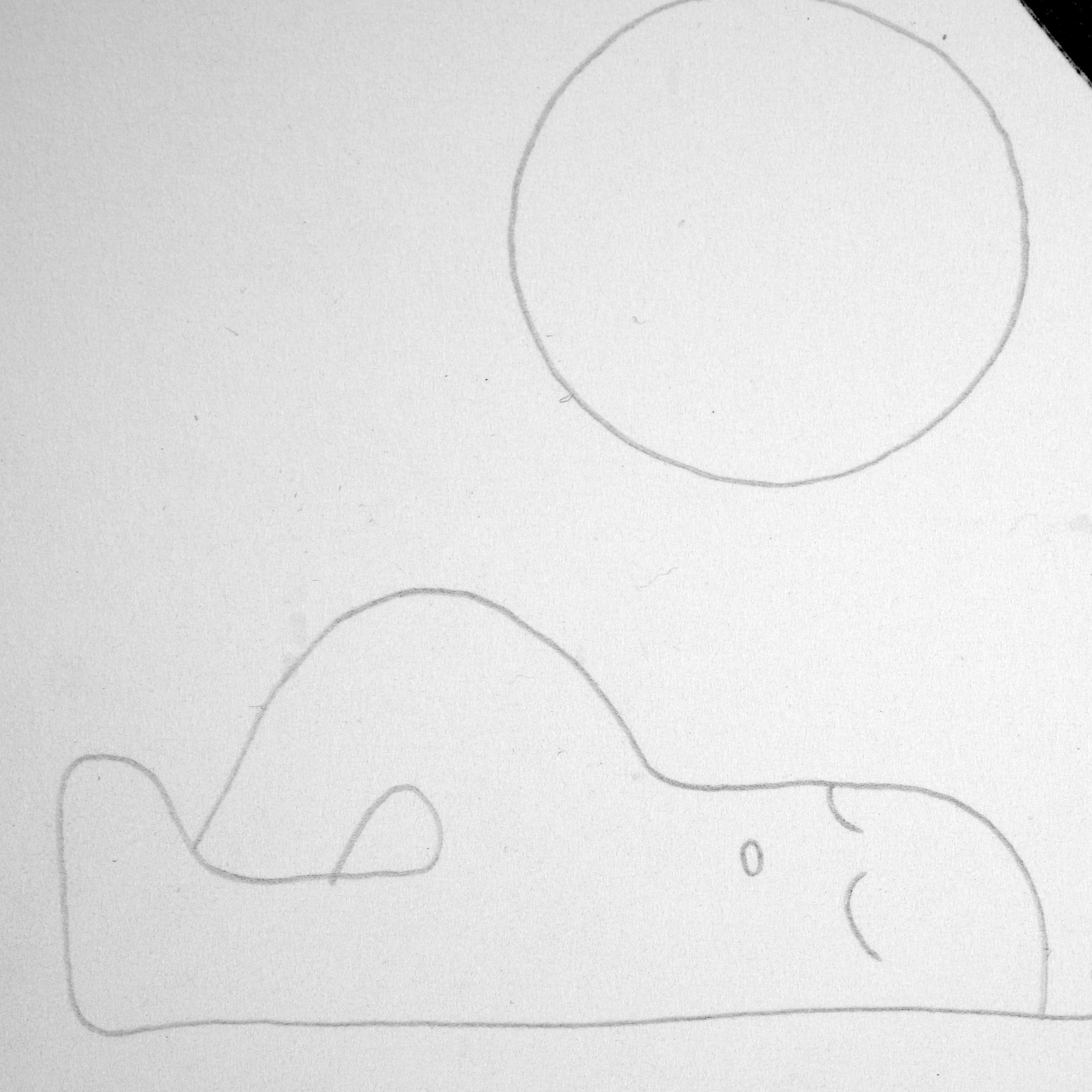 Geoff McFetridge Original Drawing, 2003