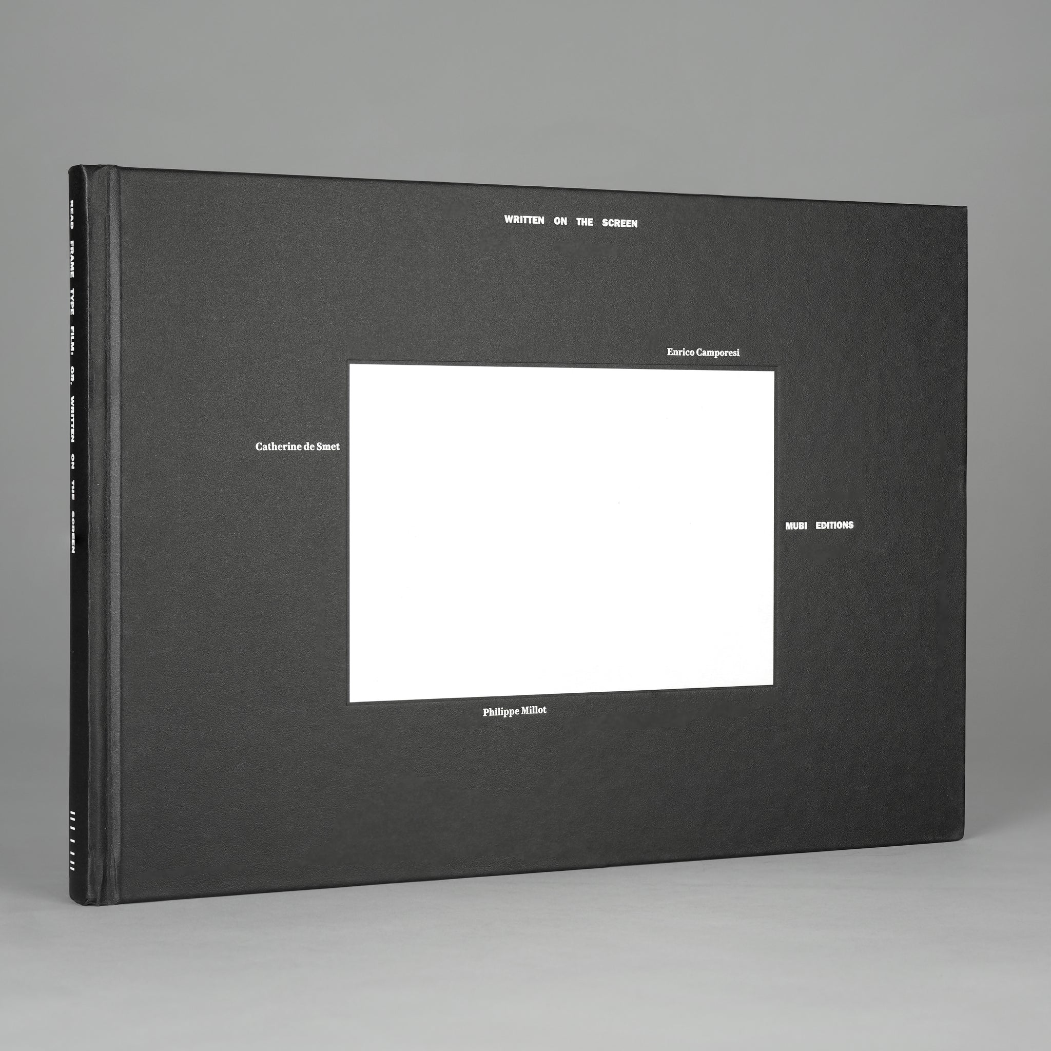 Read Frame Type Film: Or, Written on the Screen