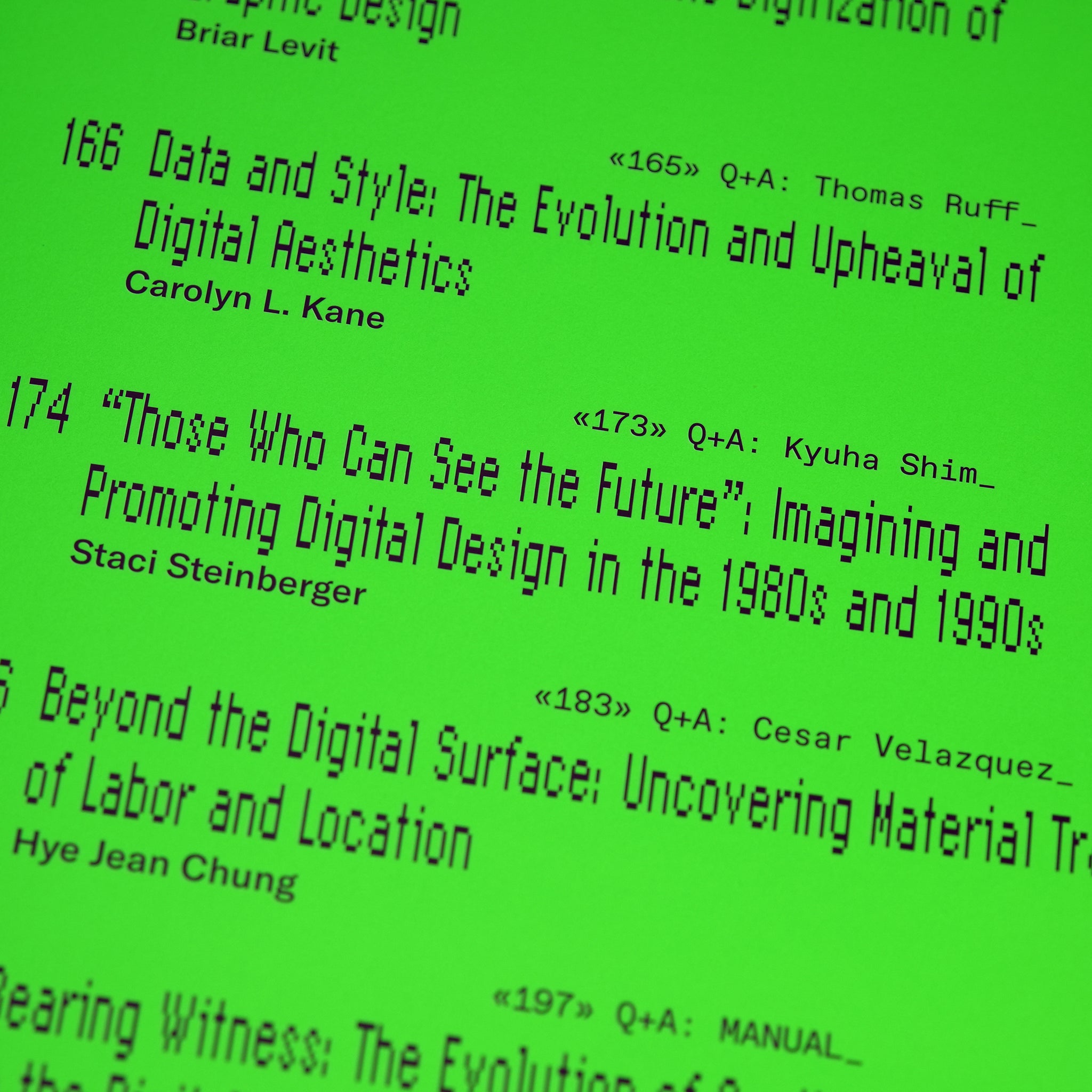 Digital Witness: Revolutions in Design, Photography, and Film