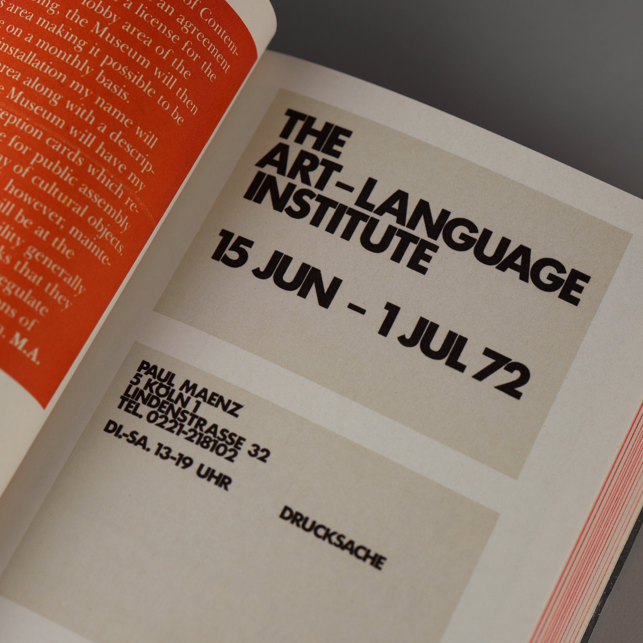 A Work Will Be Shown: Artist’s Invitations and Announcements,  1960-2020