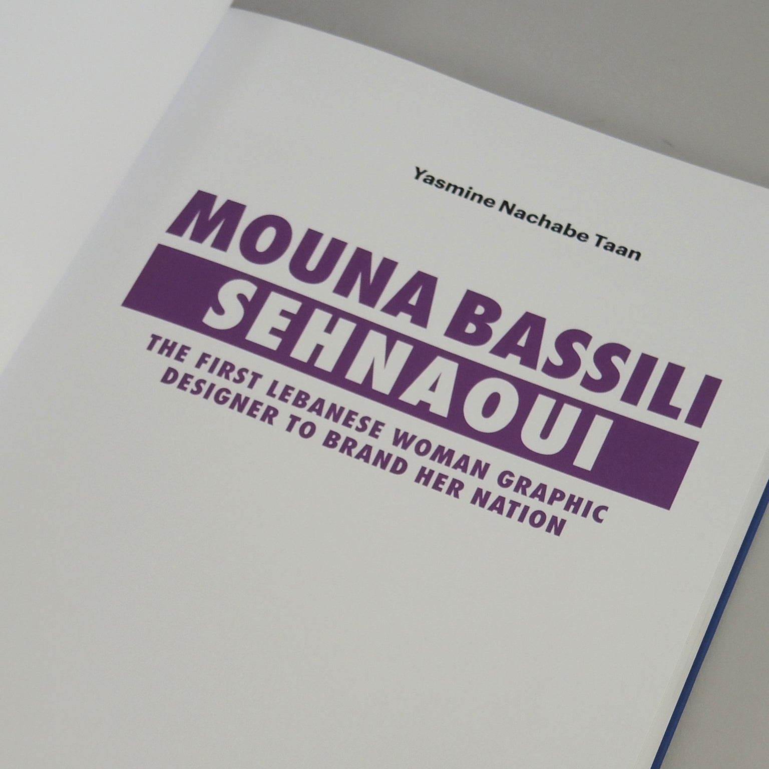 Mouna Bassili Sehnaoui: The First Lebanese Woman Graphic Designer to Brand Her Nation