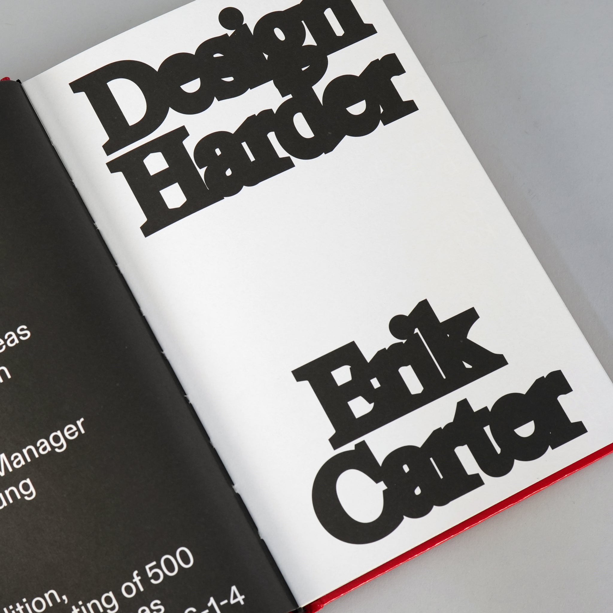 Design Harder (second edition) – Draw Down