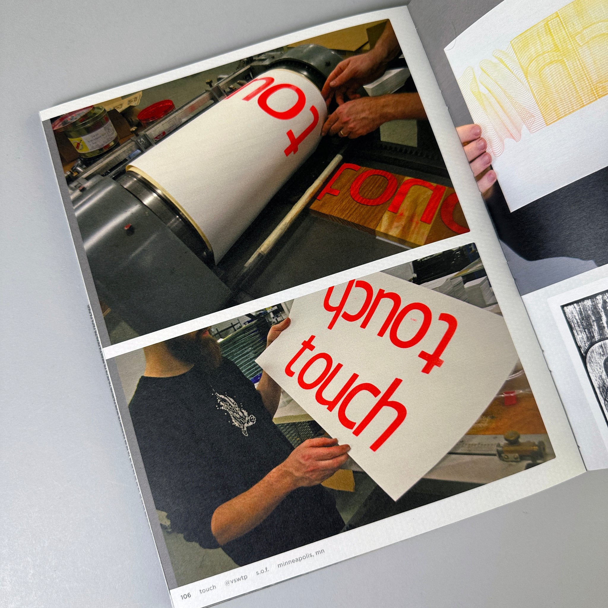 Touch: The Vista Sans Wood Type Project Book