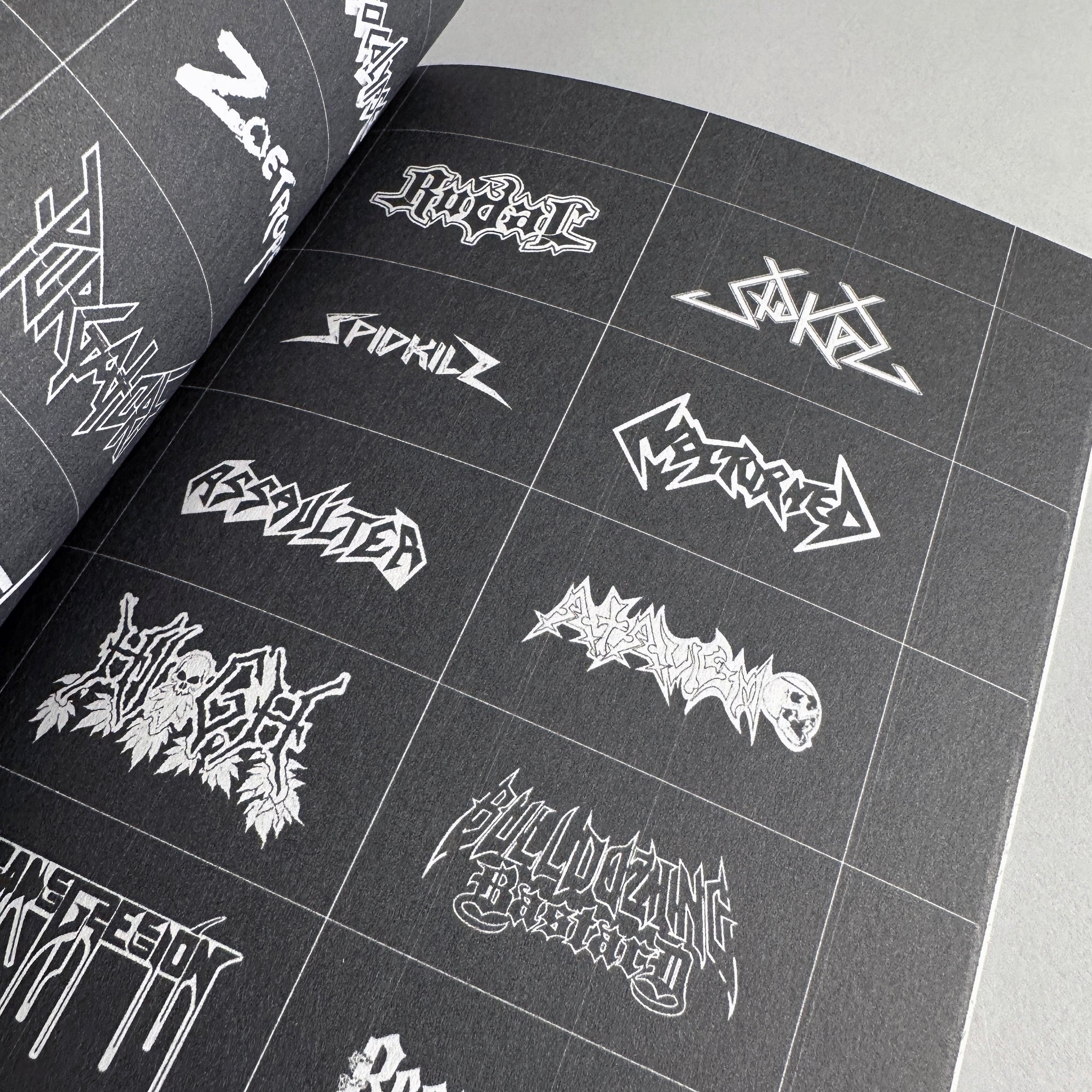 Speed Metal Sticker Speed Metal Logos – Draw Down