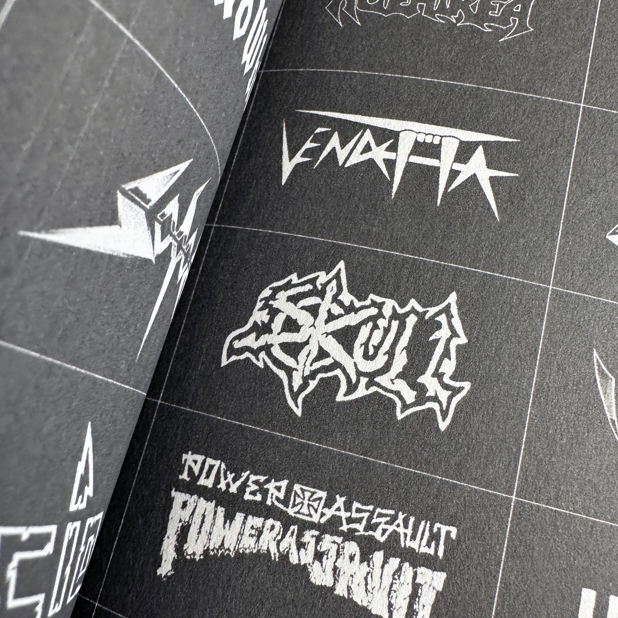 Speed Metal Sticker Speed Metal Logos – Draw Down