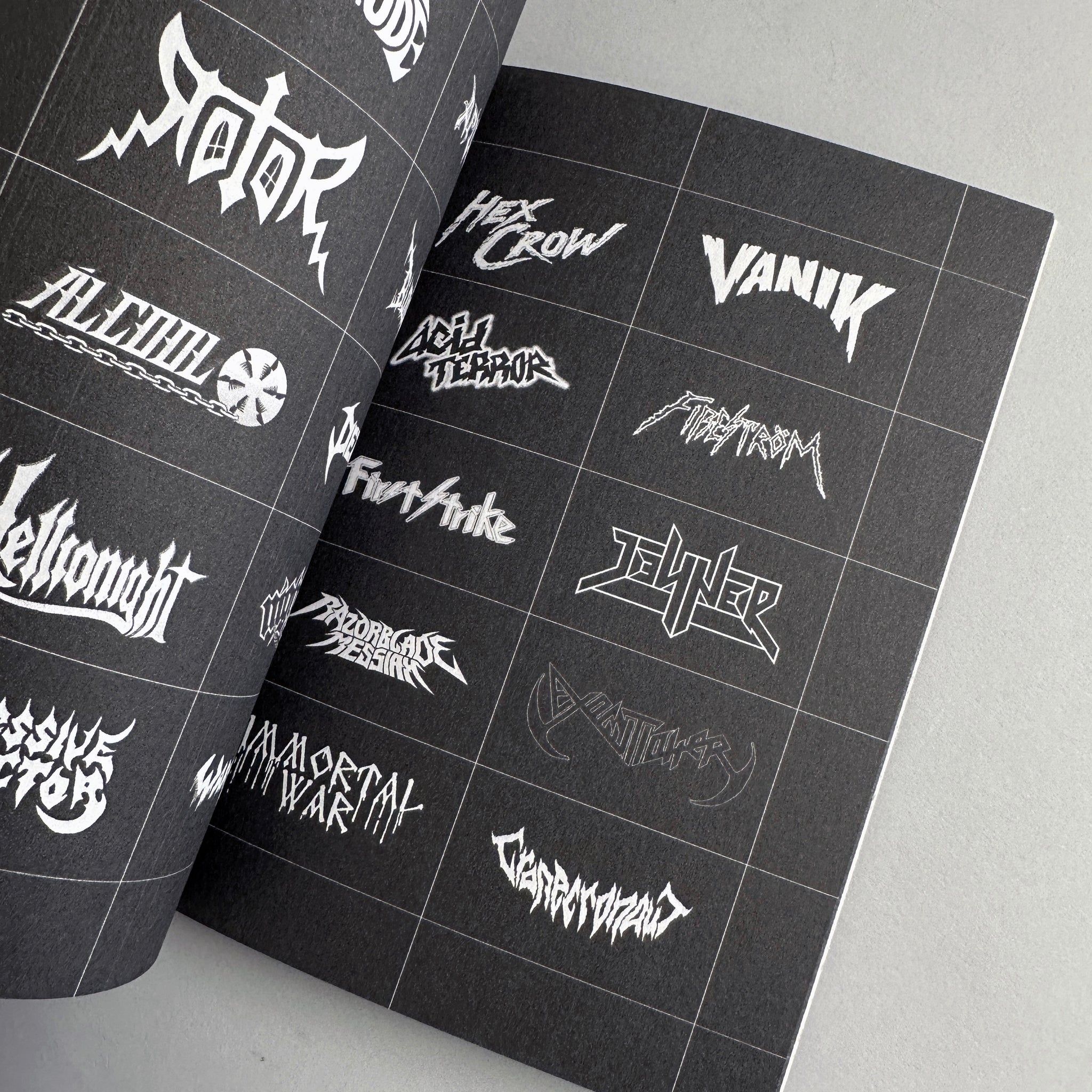 Speed Metal Sticker Speed Metal Logos – Draw Down