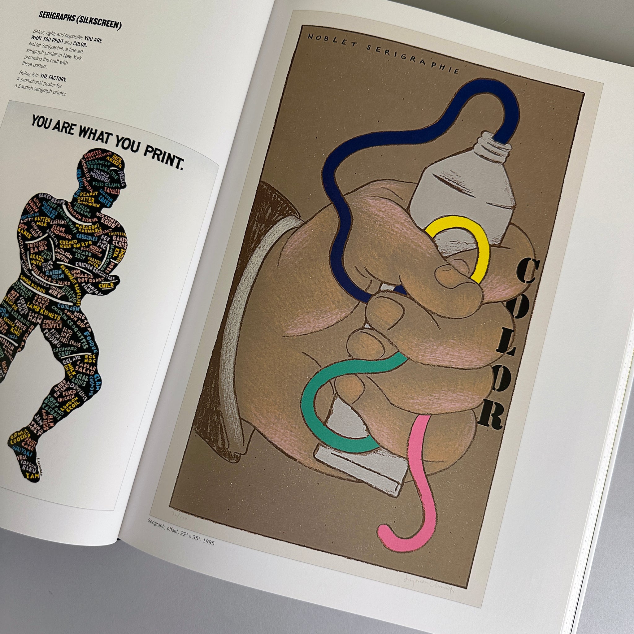 Color Poster Man Poster Man: 50 Years of Iconic Graphic Design – Draw Down