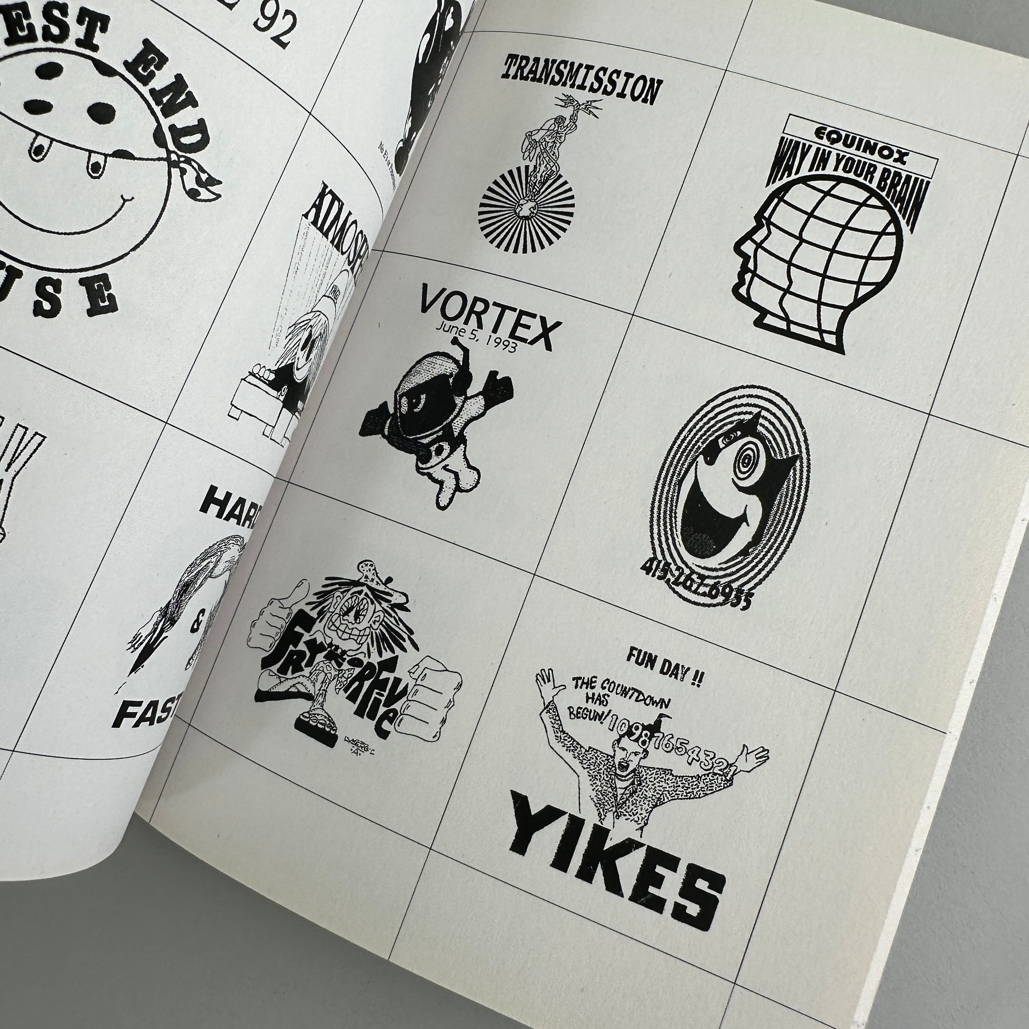 Rave Logos (1988-2000) – Draw Down