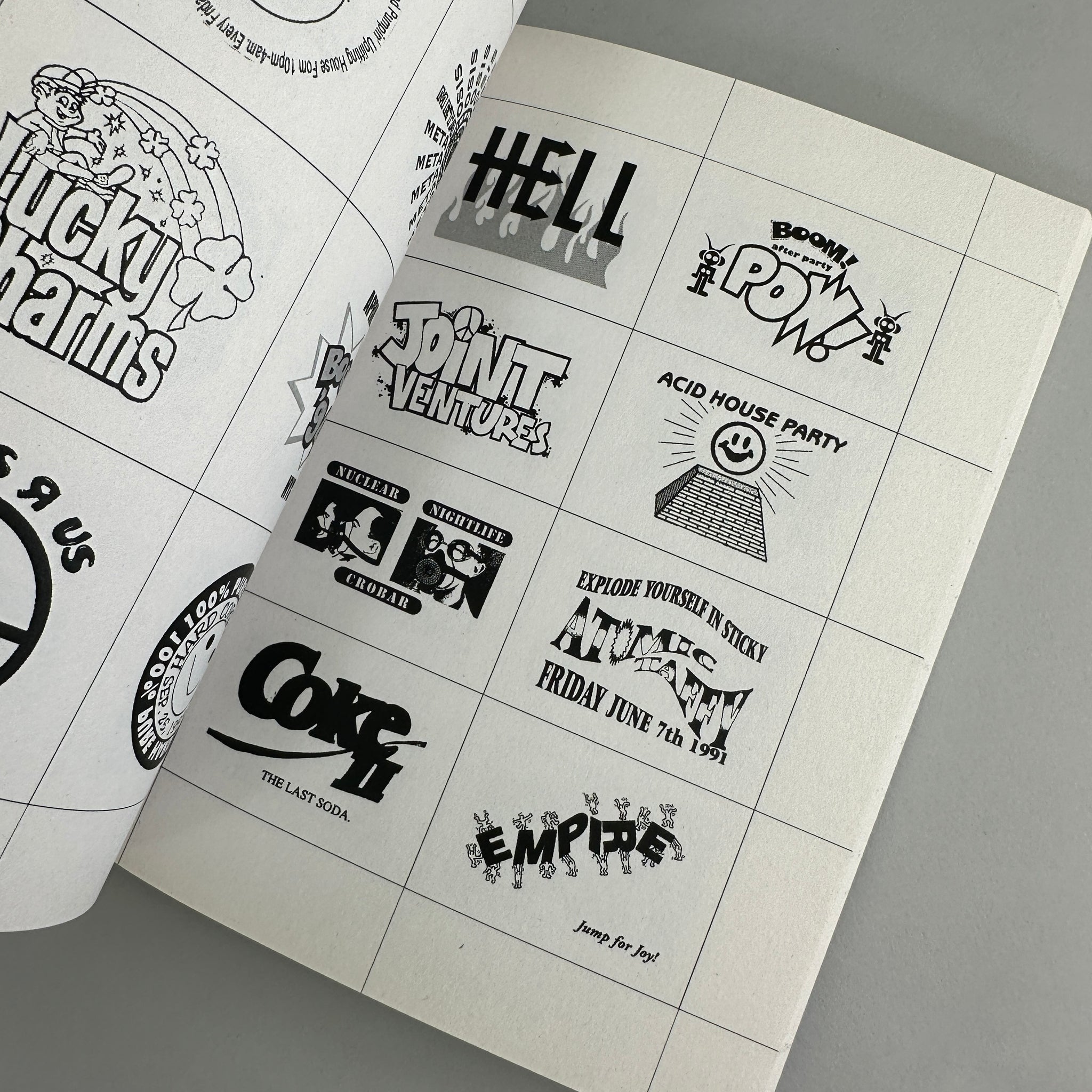 Rave Logos (1988-2000) – Draw Down