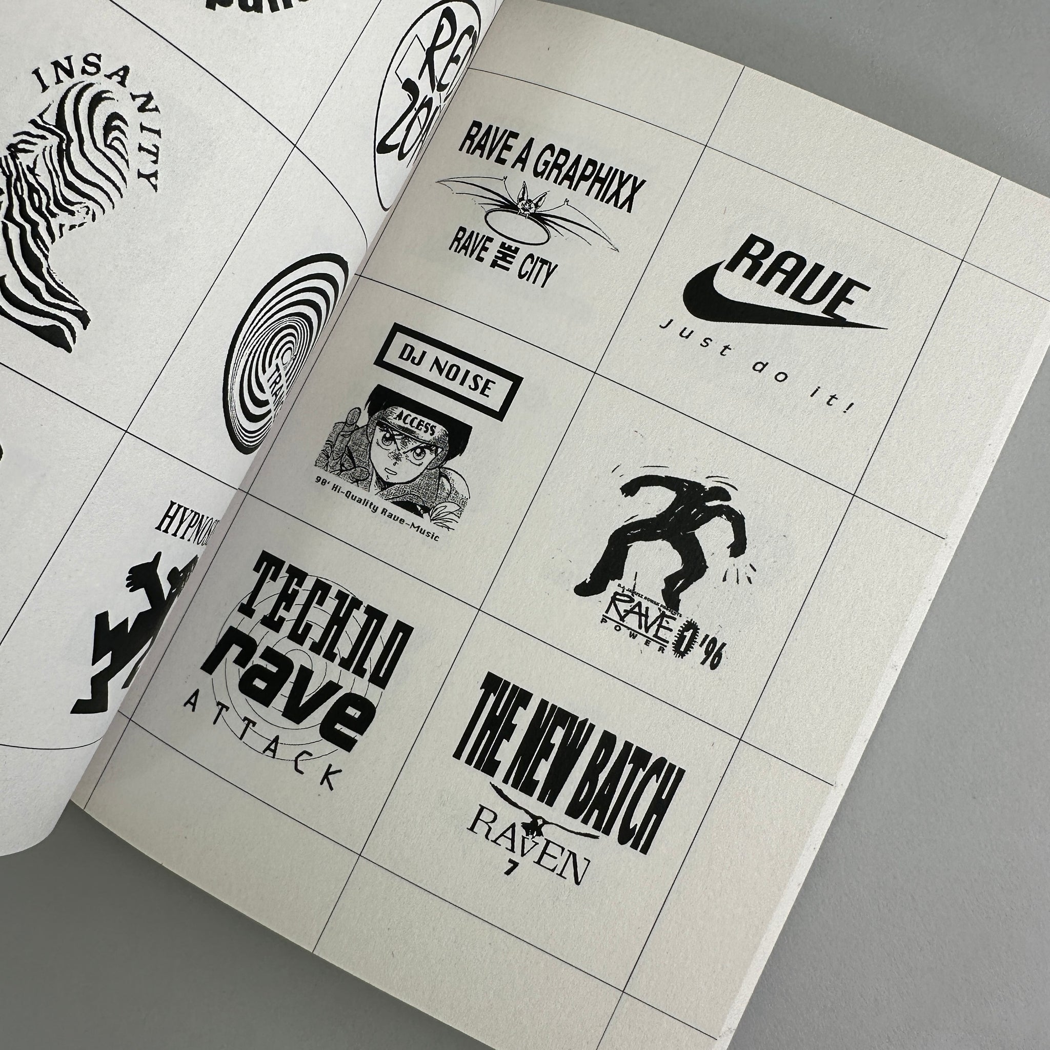 Rave Logos (1988-2000) – Draw Down