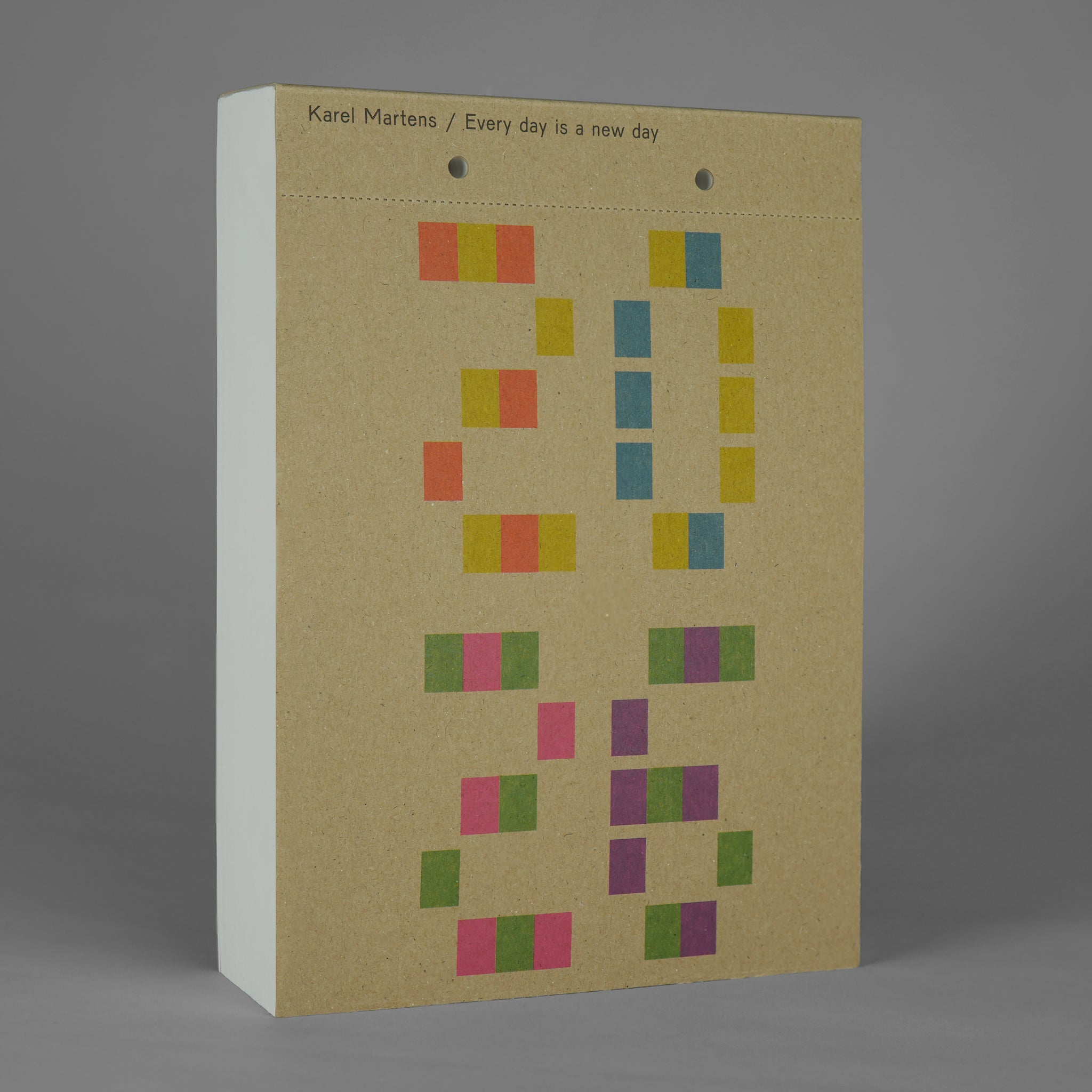 PRE-SALE: Karel Martens: Every Day Is a New Day – Calendar 2026