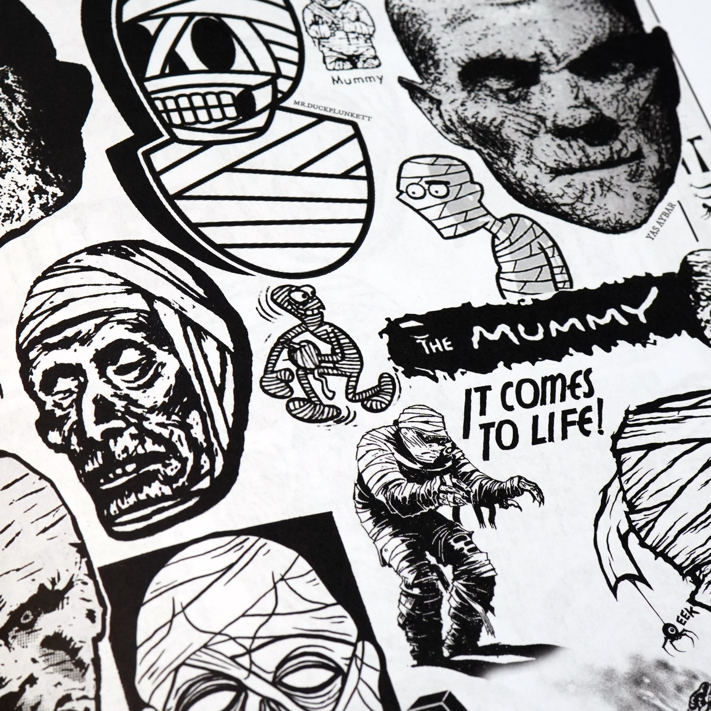 Monsterama #1: Nostalgia Driven Horror Art Zine – Draw Down