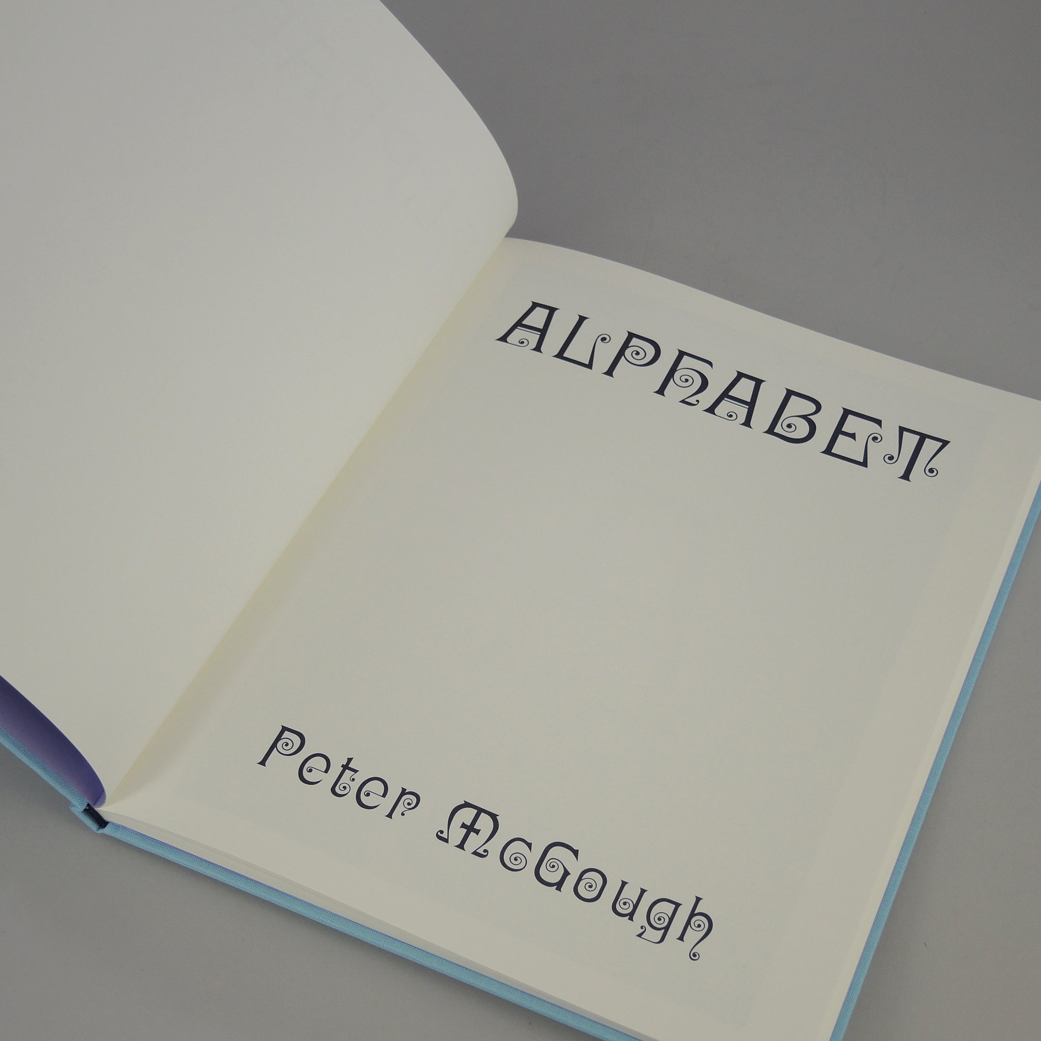 Peter McGough: Alphabet