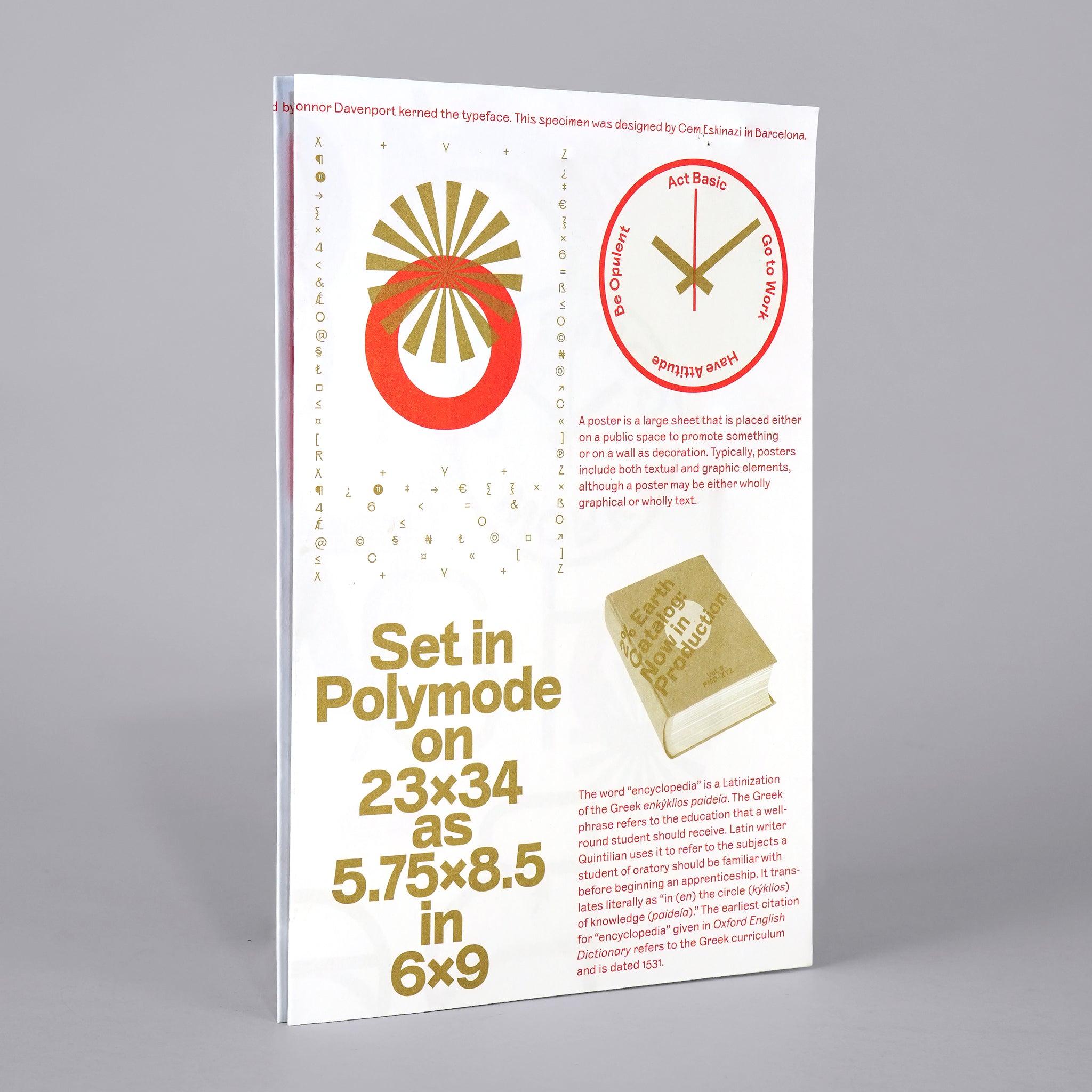 Polymode Type Specimen – Draw Down
