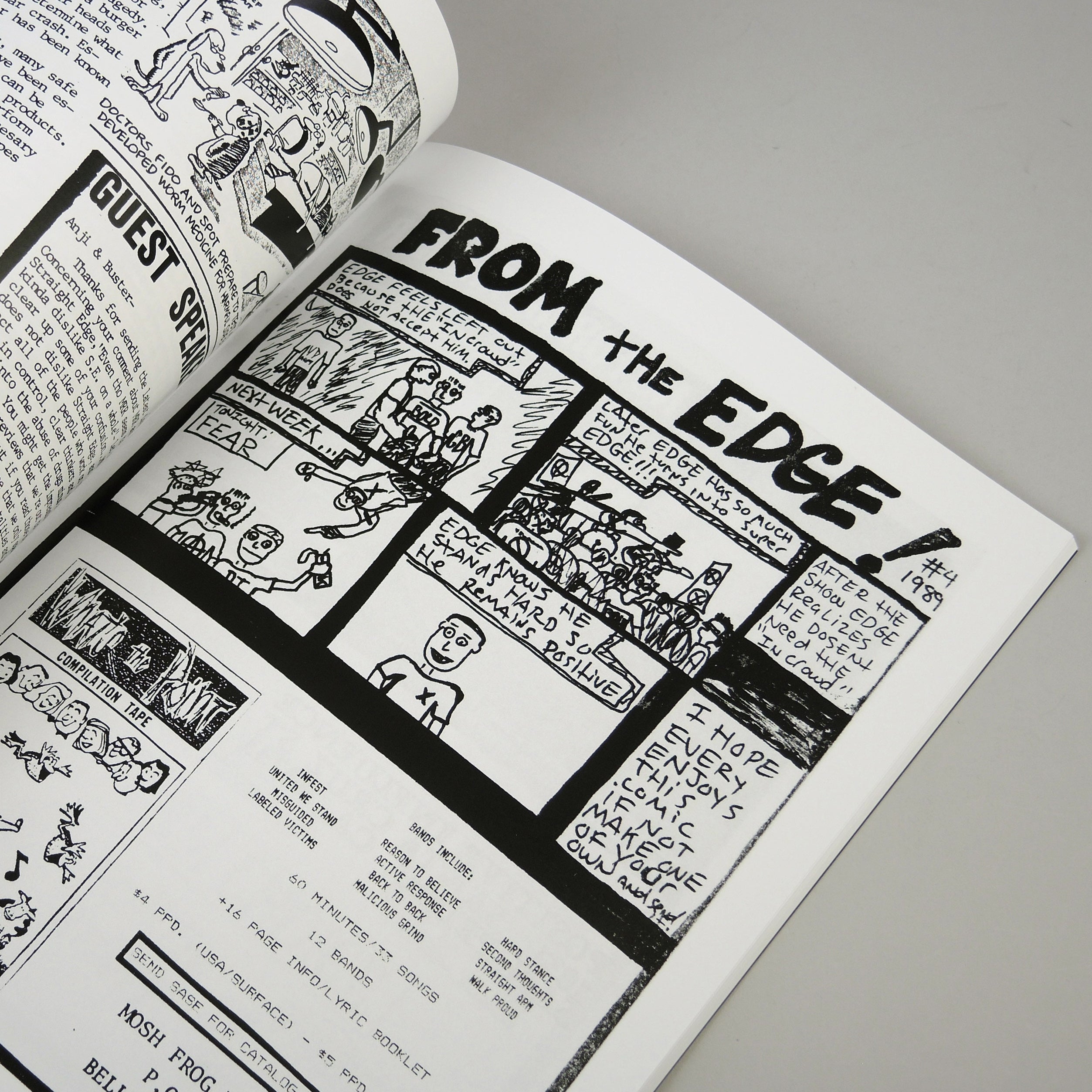 Positive Influence: Hardcore Fanzine Anthology – Draw Down