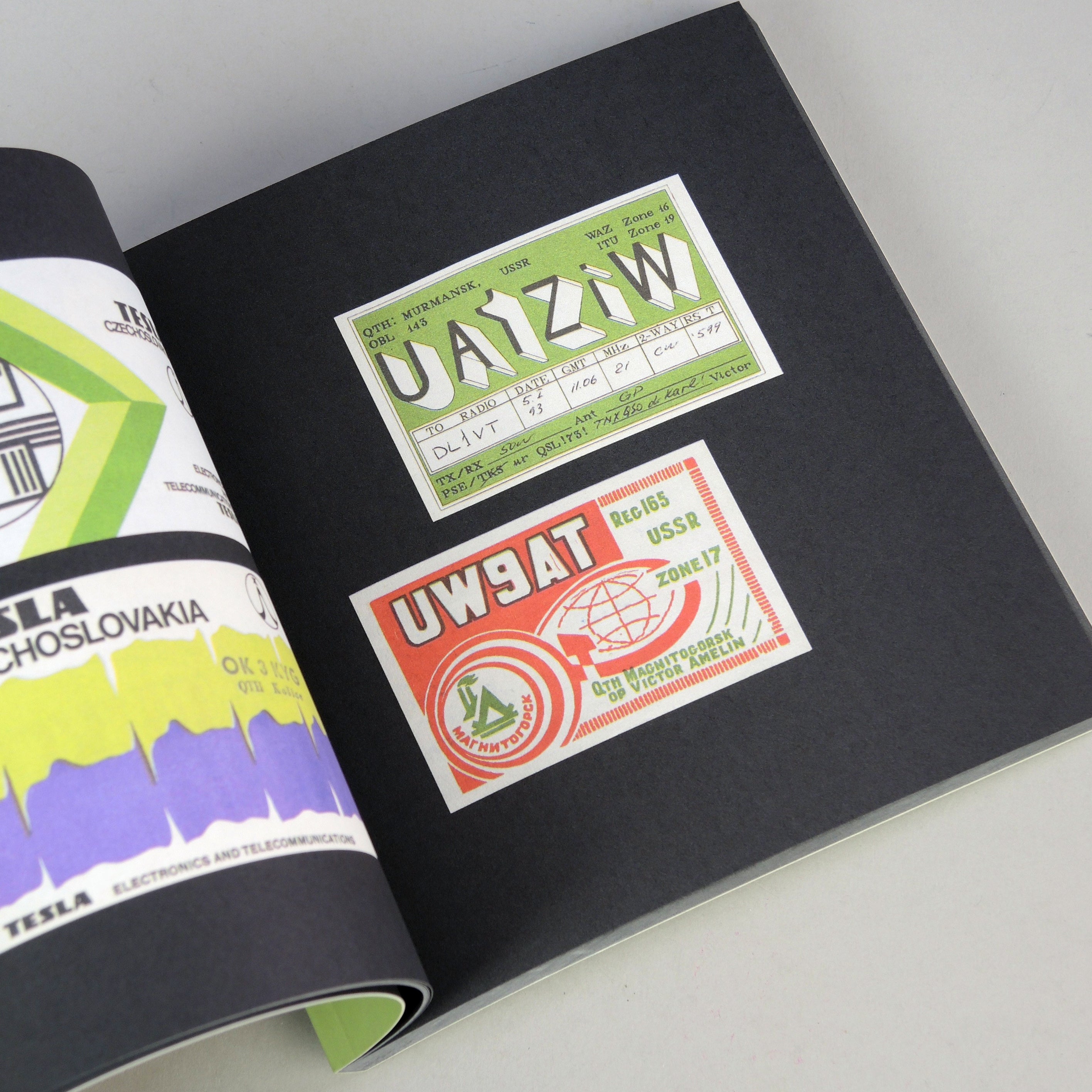 QSL Radio Cards (1960–1990) – Draw Down