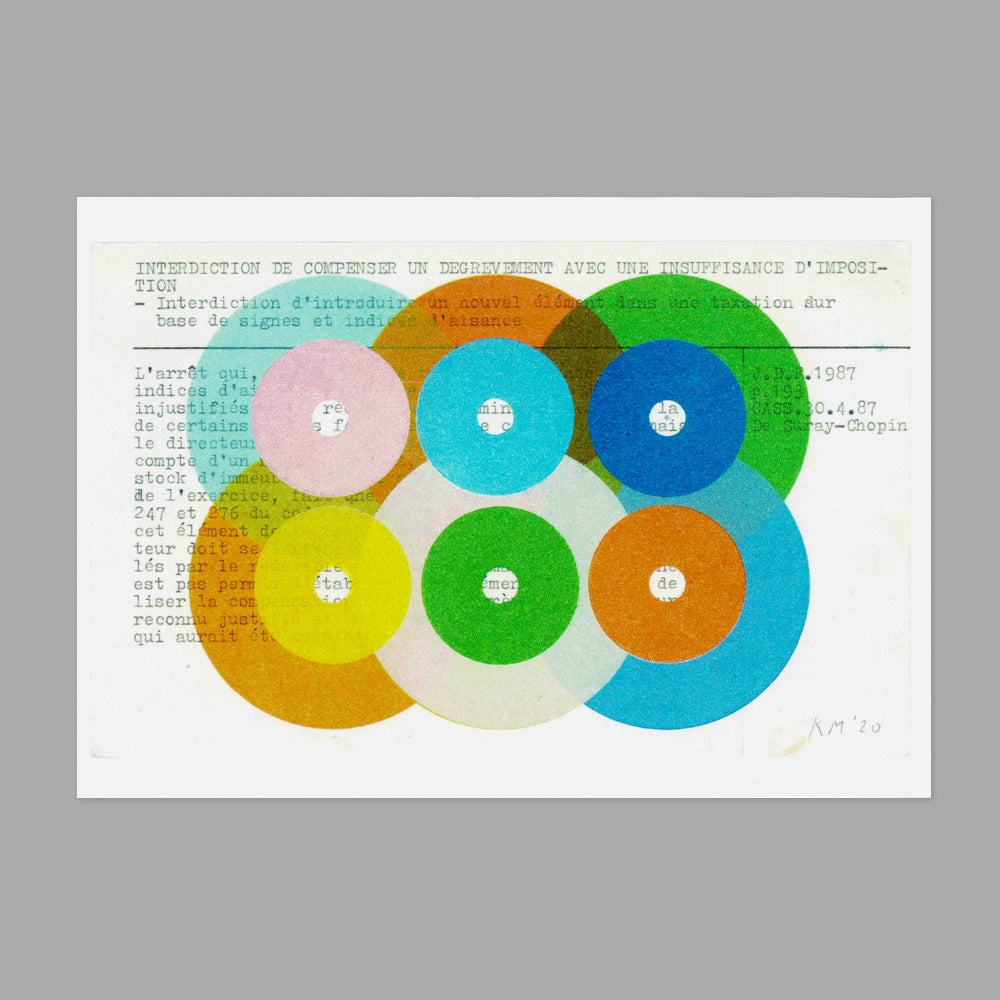 PRE-SALE: Karel Martens - 12 Postcards (Set)