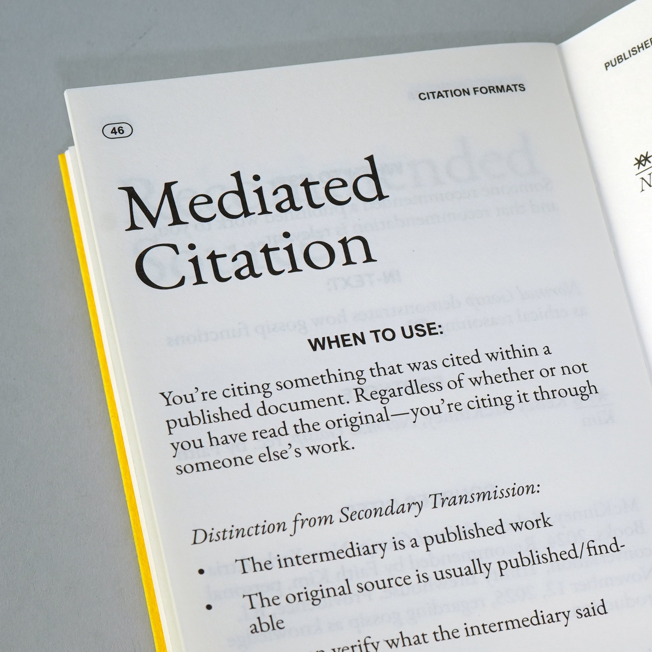 Relational Citation Style Handbook – Draw Down