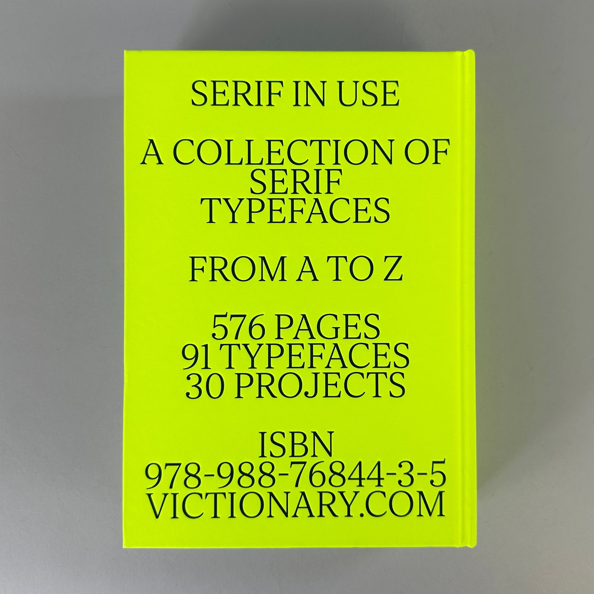 Serif in Use — A Collection of Serif Typefaces