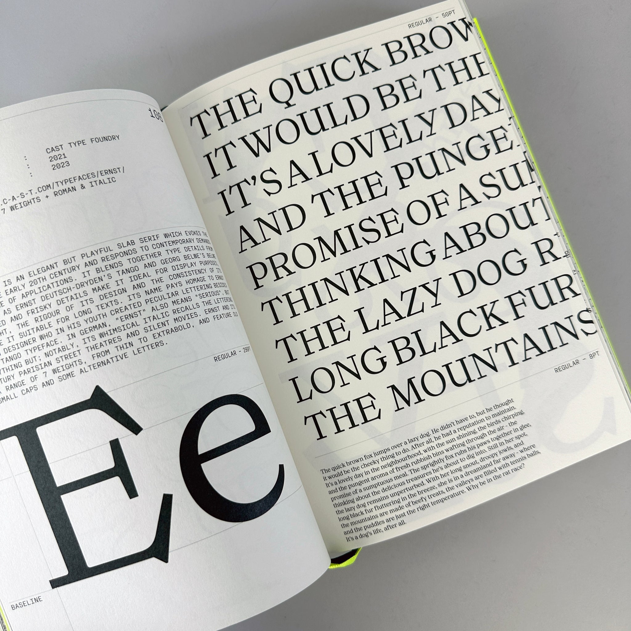 Serif in Use — A Collection of Serif Typefaces