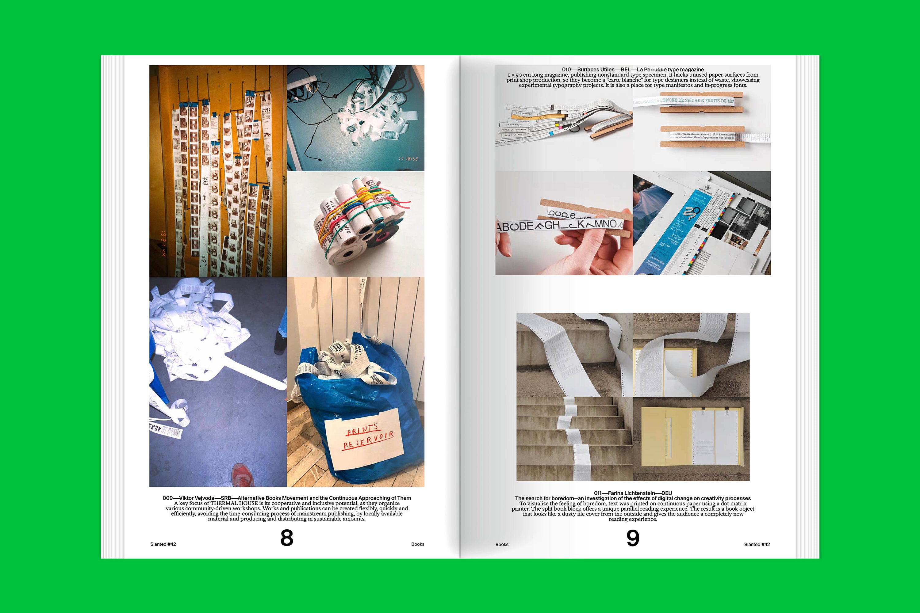 【未開封】Slanted Magazine 3冊set (41,42,46) Slanted 42: Books – Draw Down