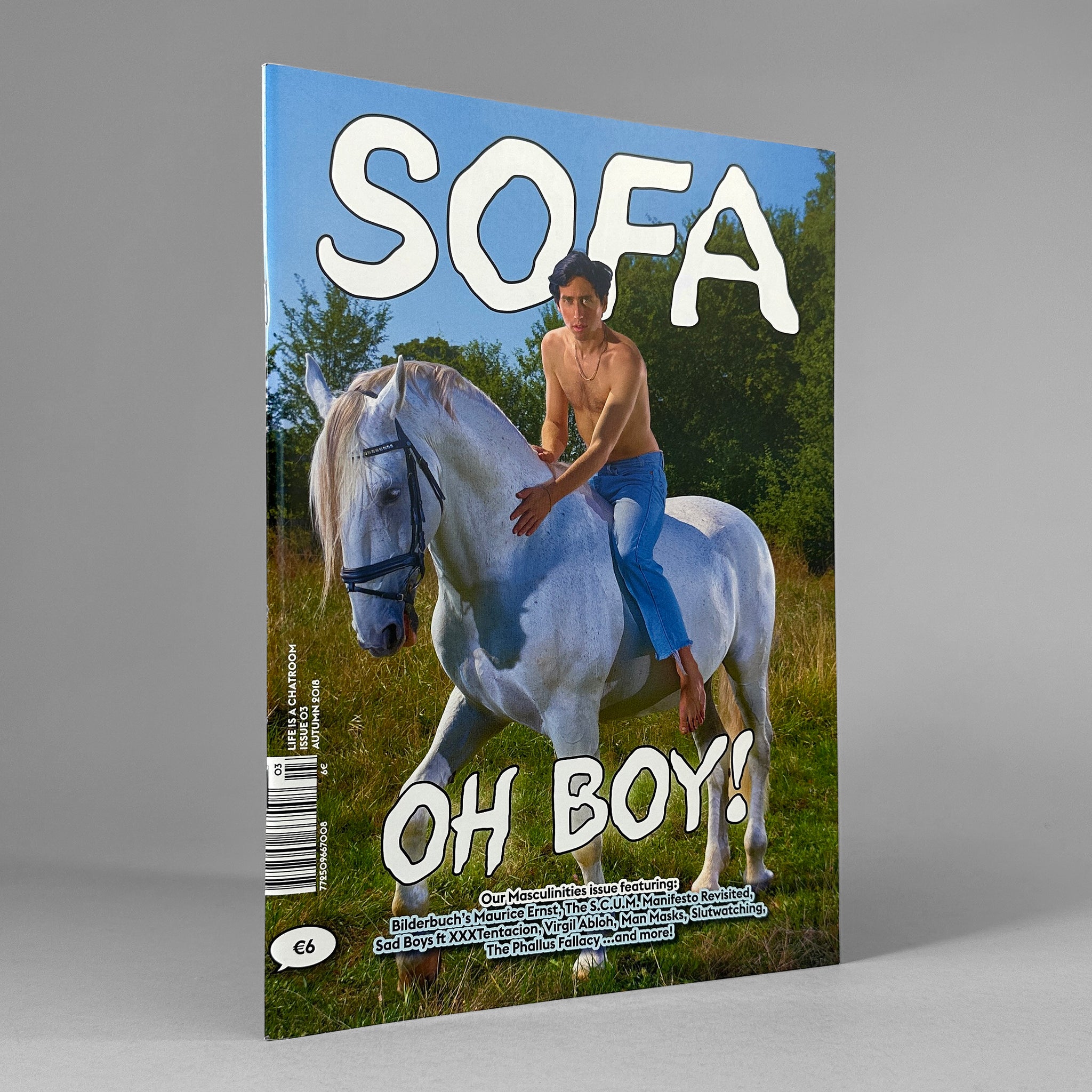 Sofa Issue 03: Oh Boy! Masculinities Issue