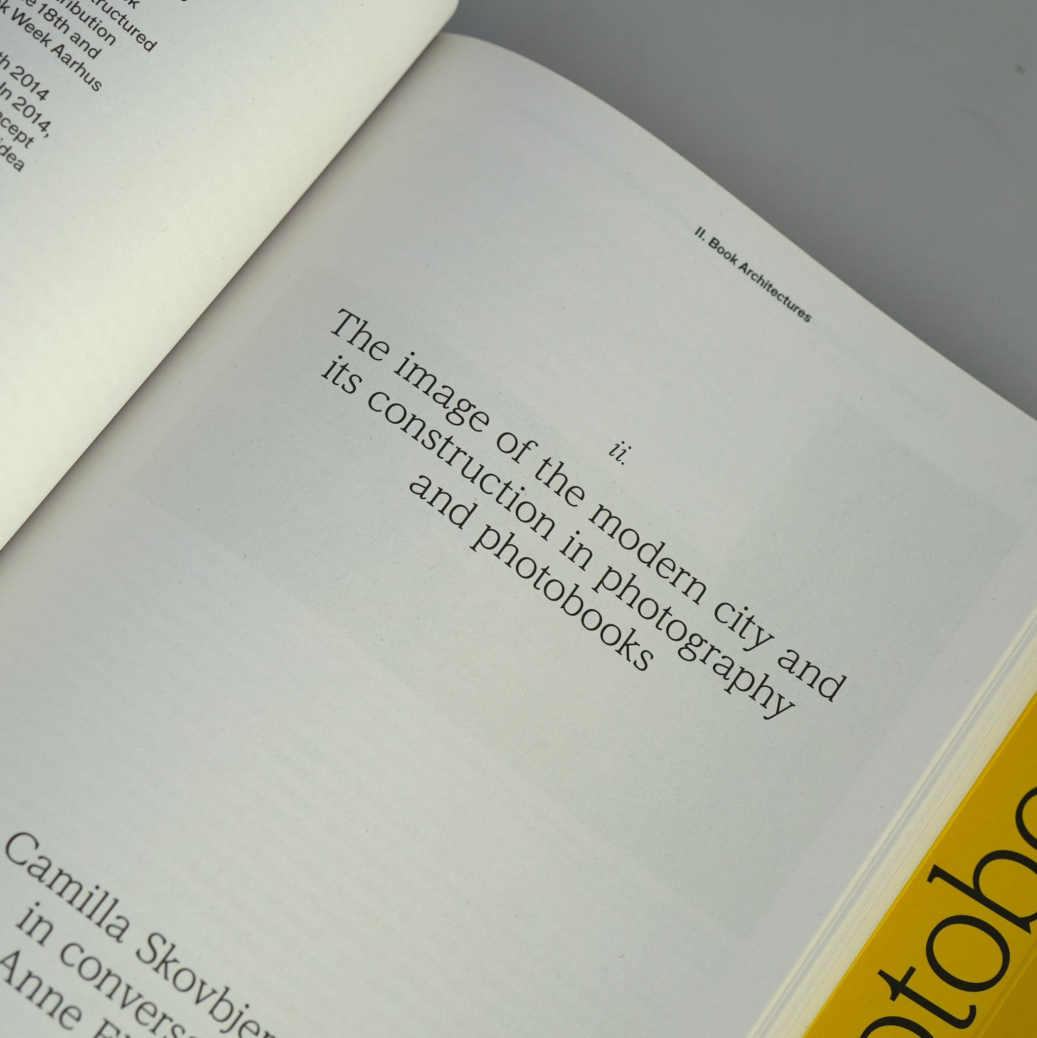 Talking about Photobooks