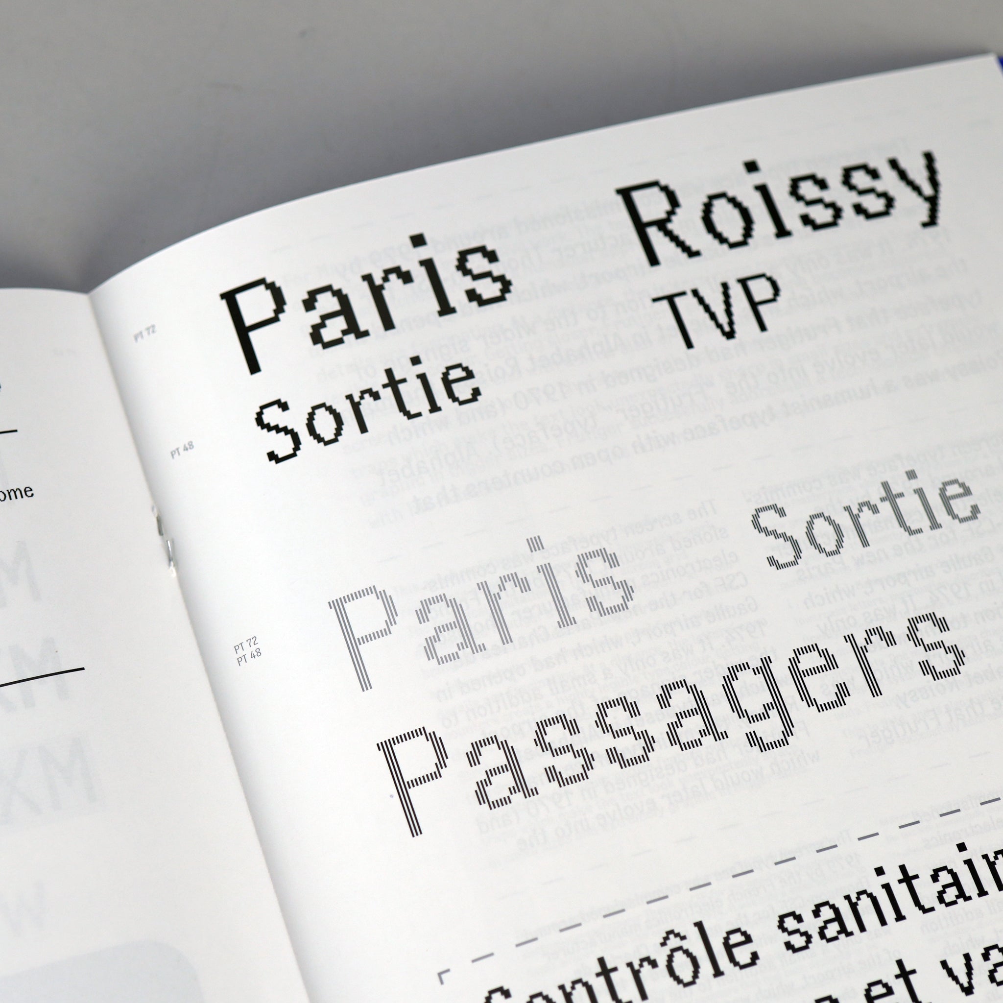 Teletext Type Specimen