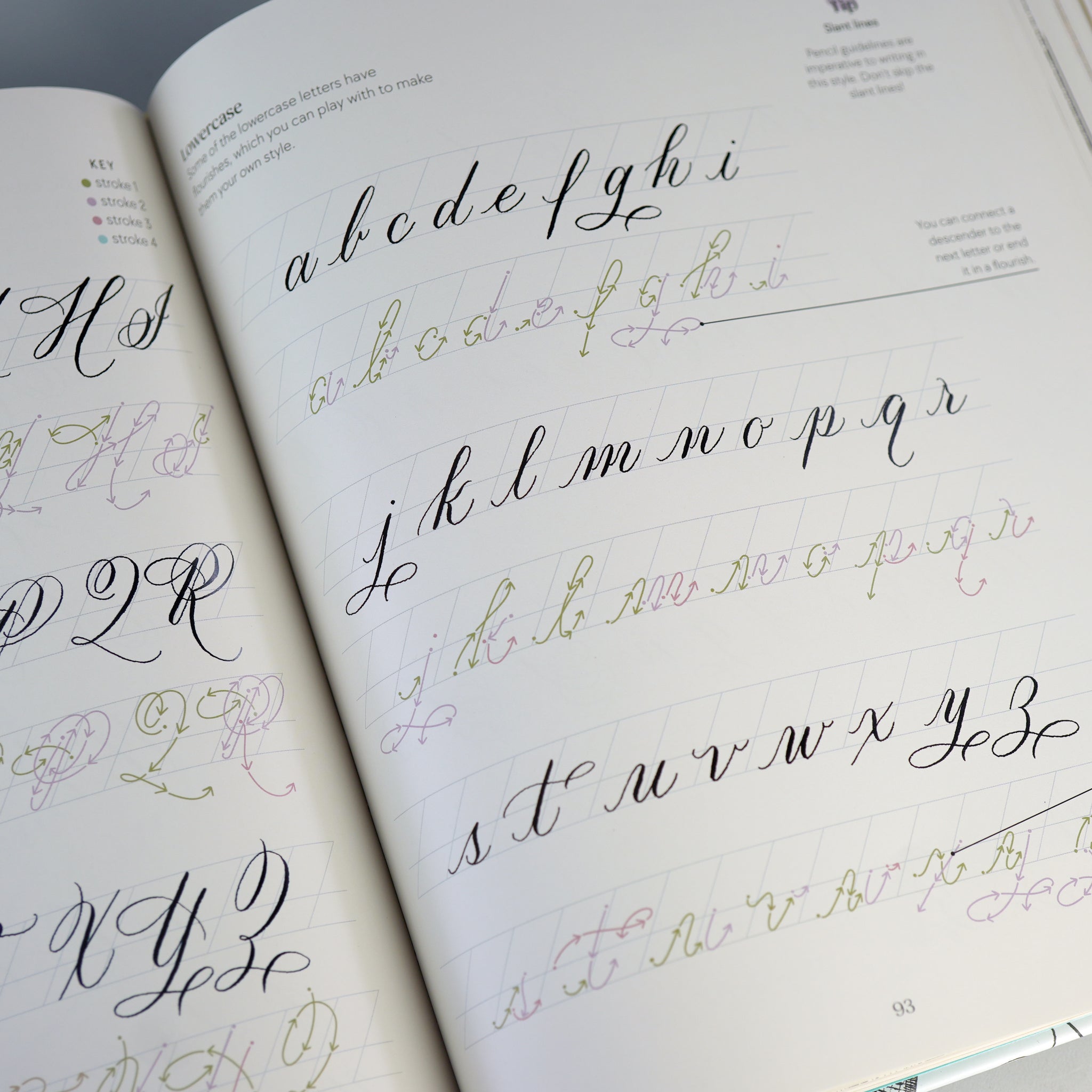 Calligraphy Lettering Book The Calligraphy Book – Draw Down