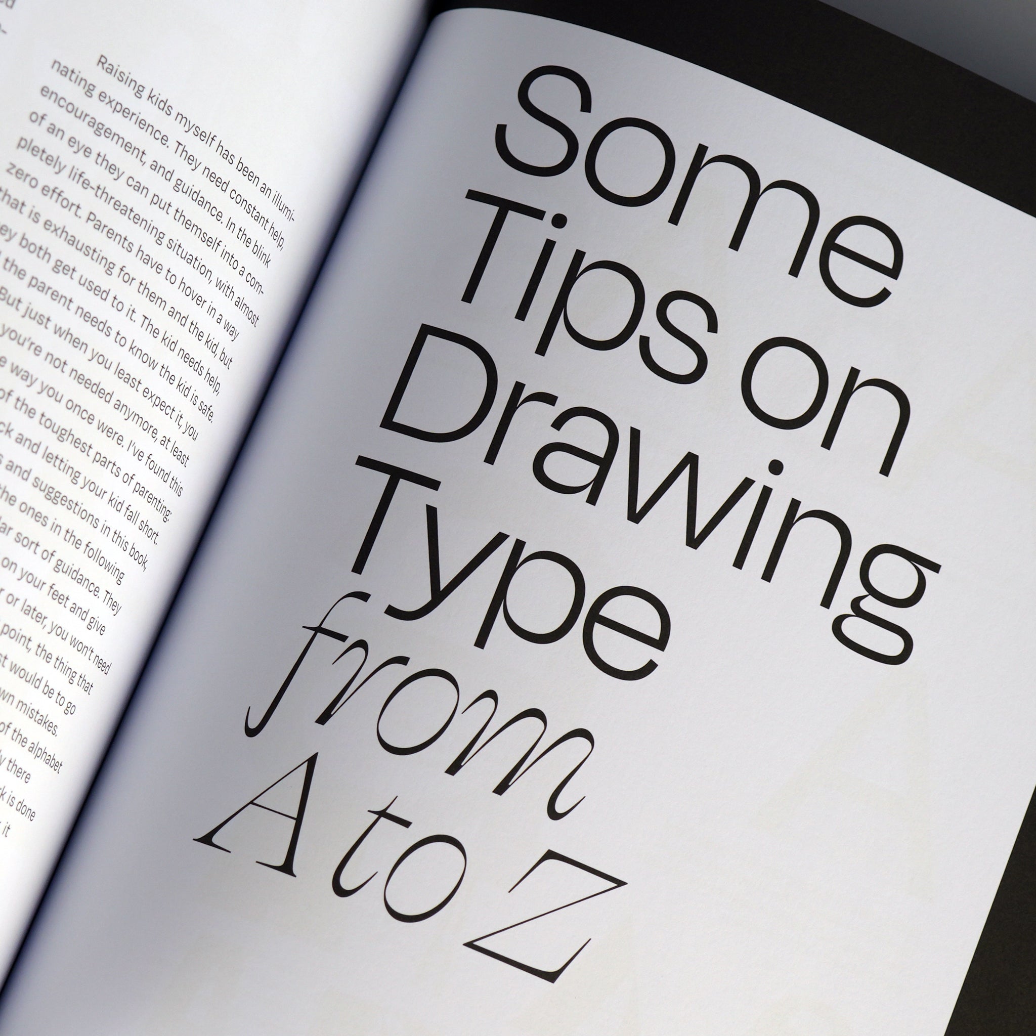 PRE-SALE: The Ohno Book: A Serious to Irreverent Type Design