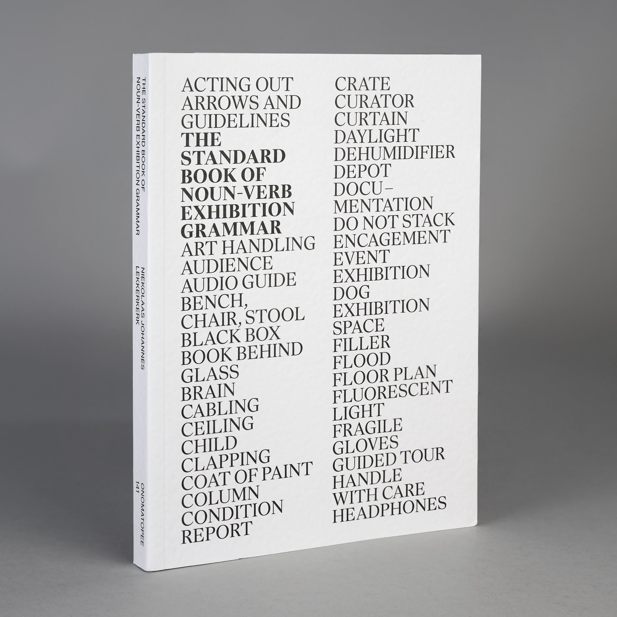 The Standard Book of Noun-Verb Exhibition Grammar