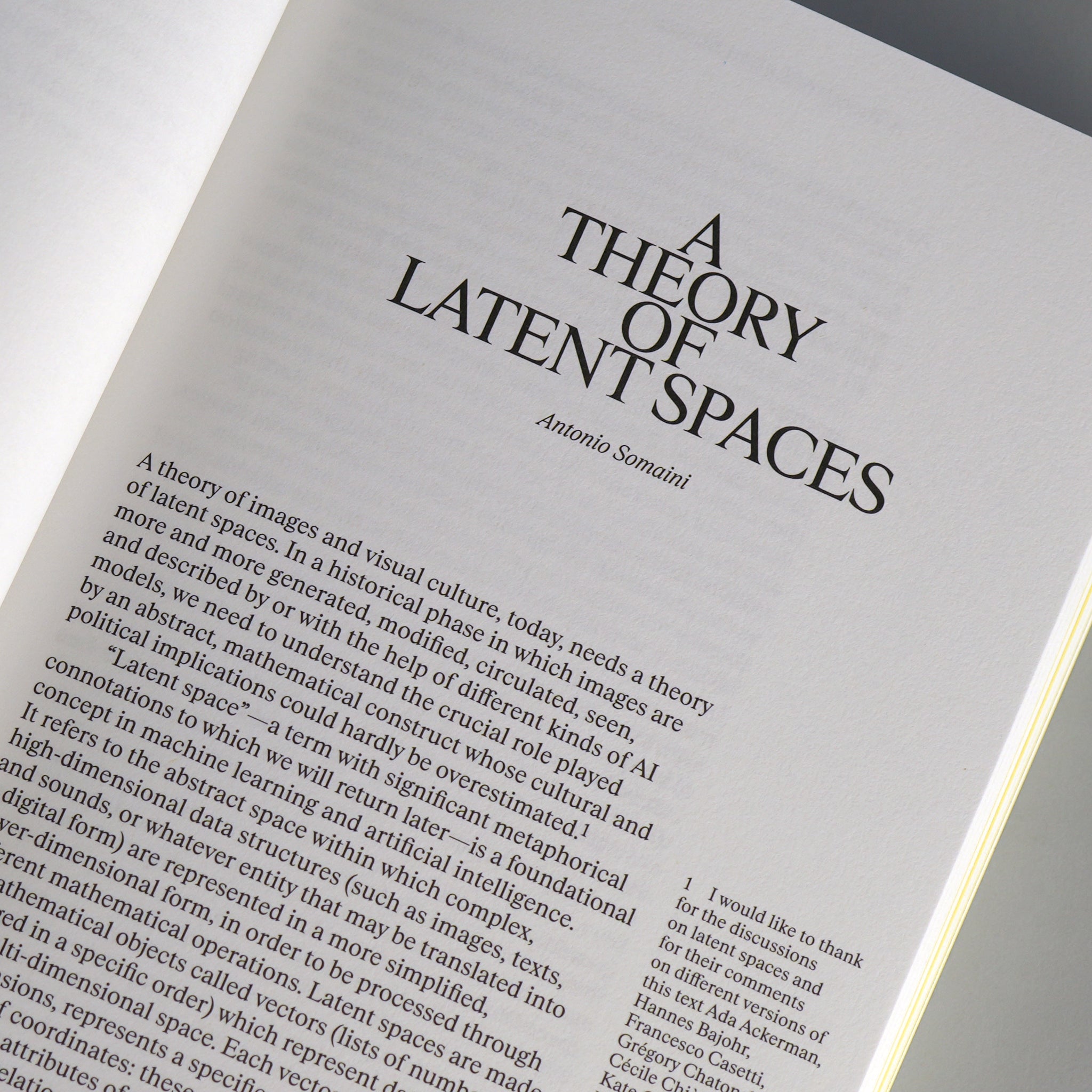 The World Through AI: Exploring Latent Spaces