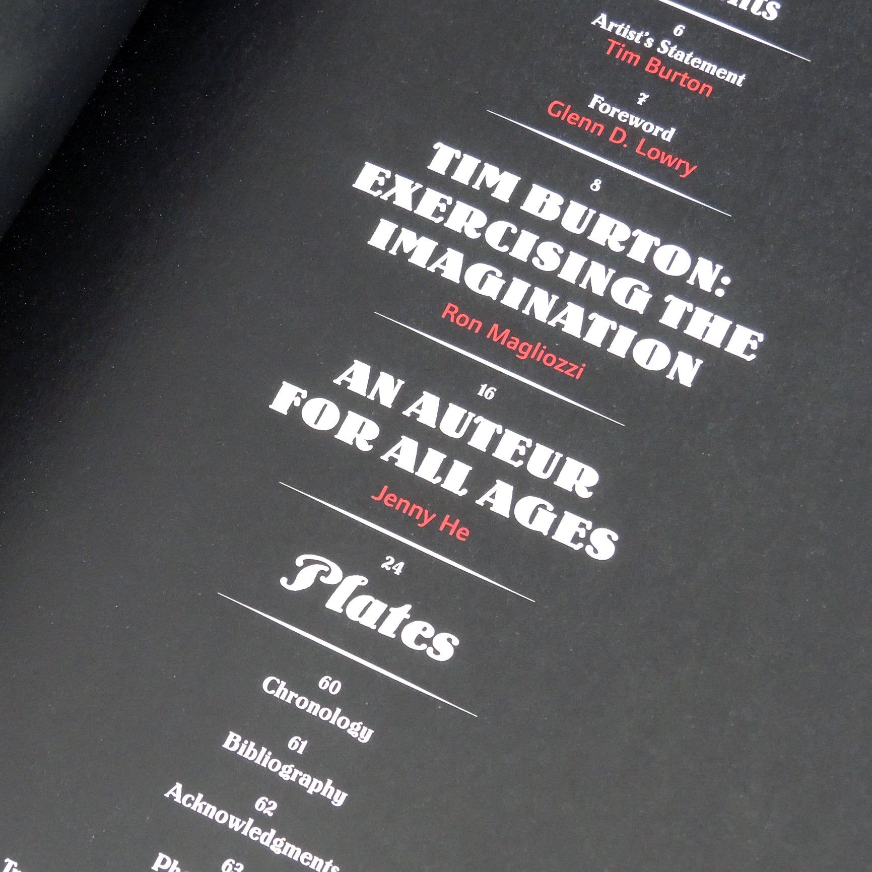 Tim Burton – Draw Down