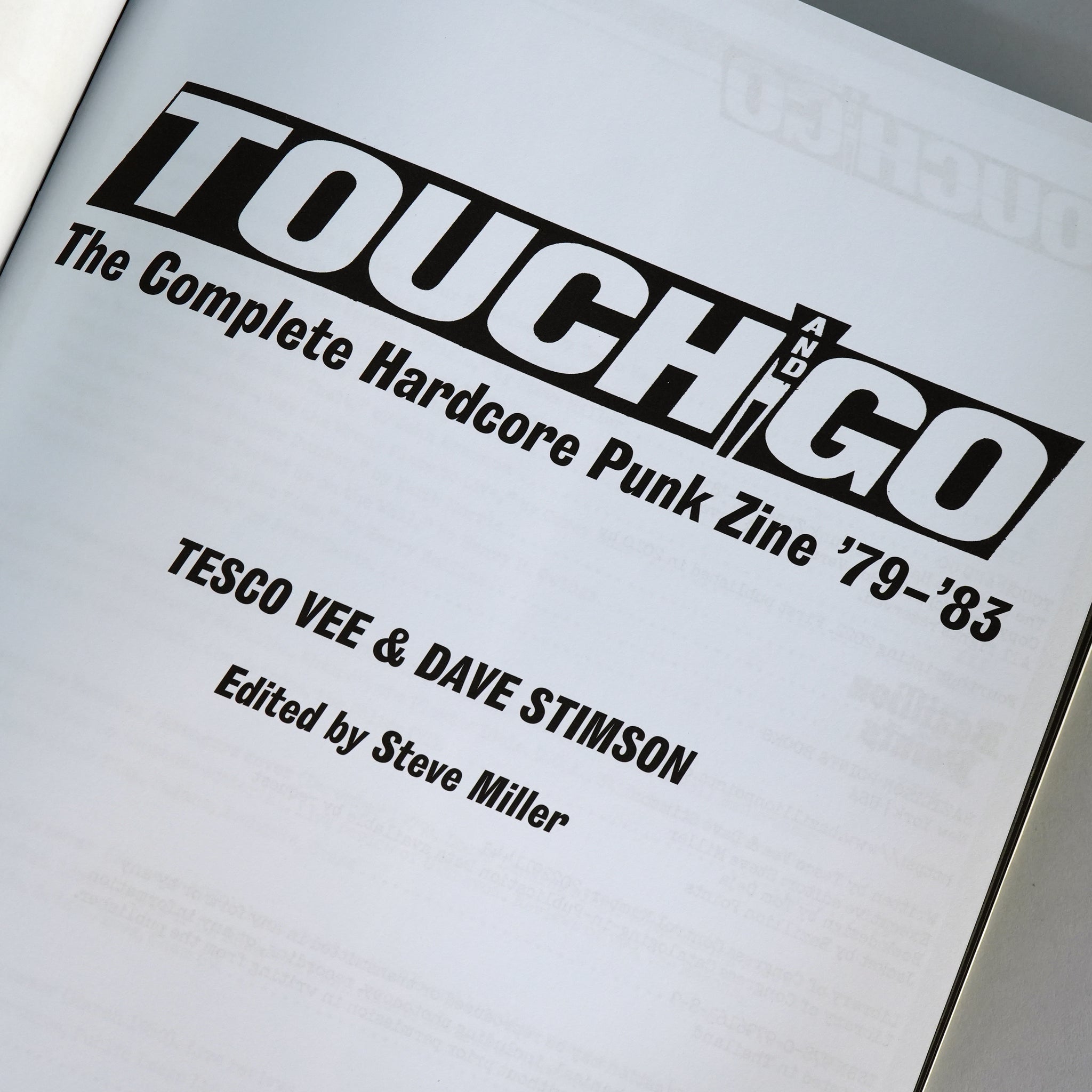 Touch and Go: The Complete Hardcore Punk Zine '79–'83 – Draw Down