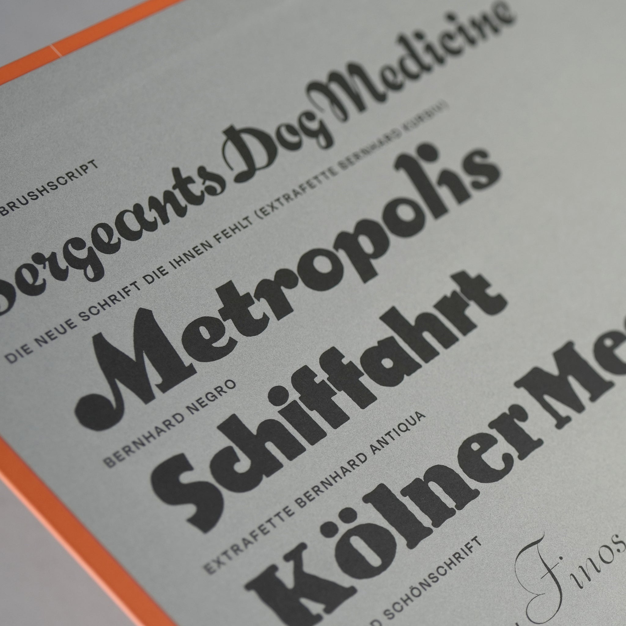 Type by Lucian Bernhard: Collected Specimen Booklets