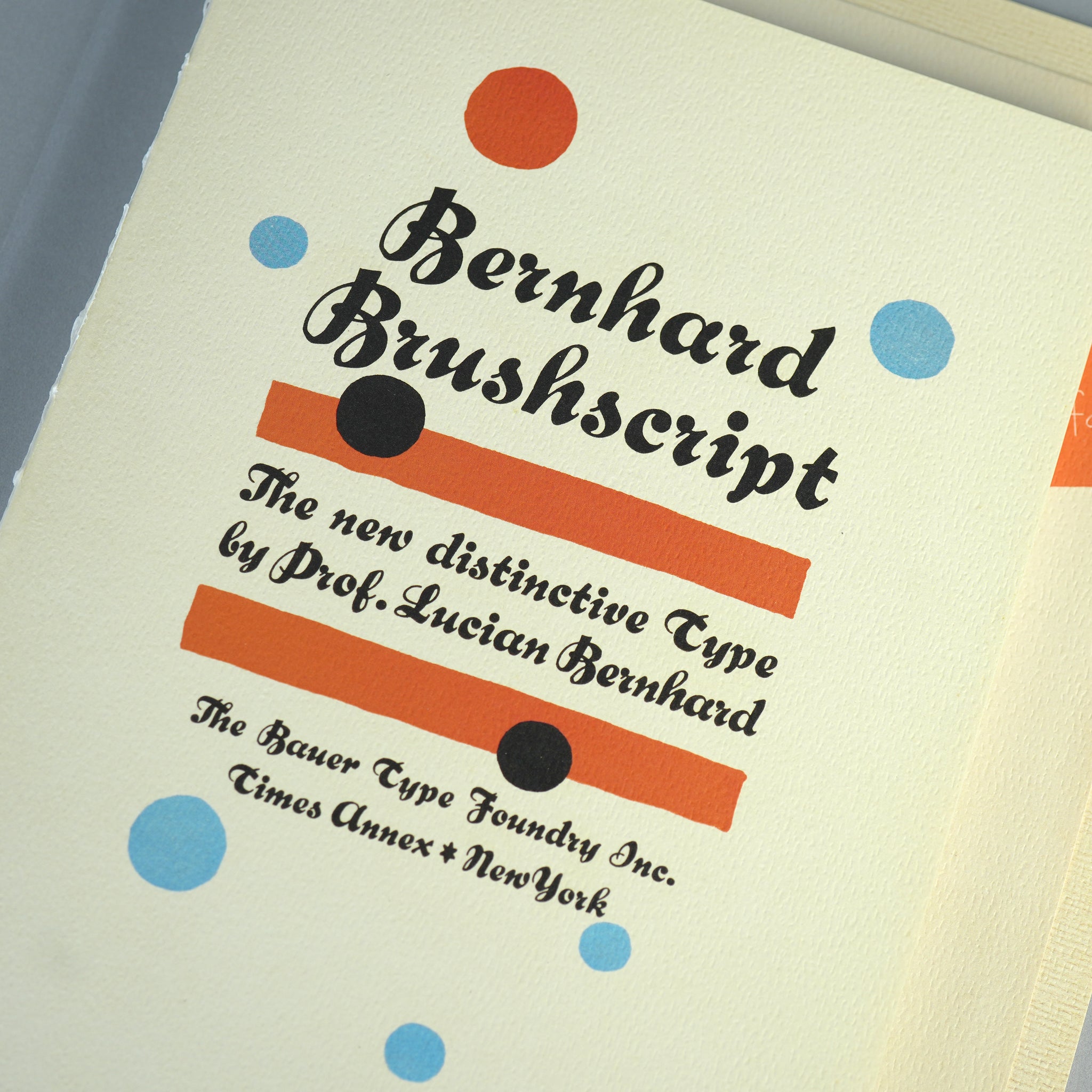 Type by Lucian Bernhard: Collected Specimen Booklets