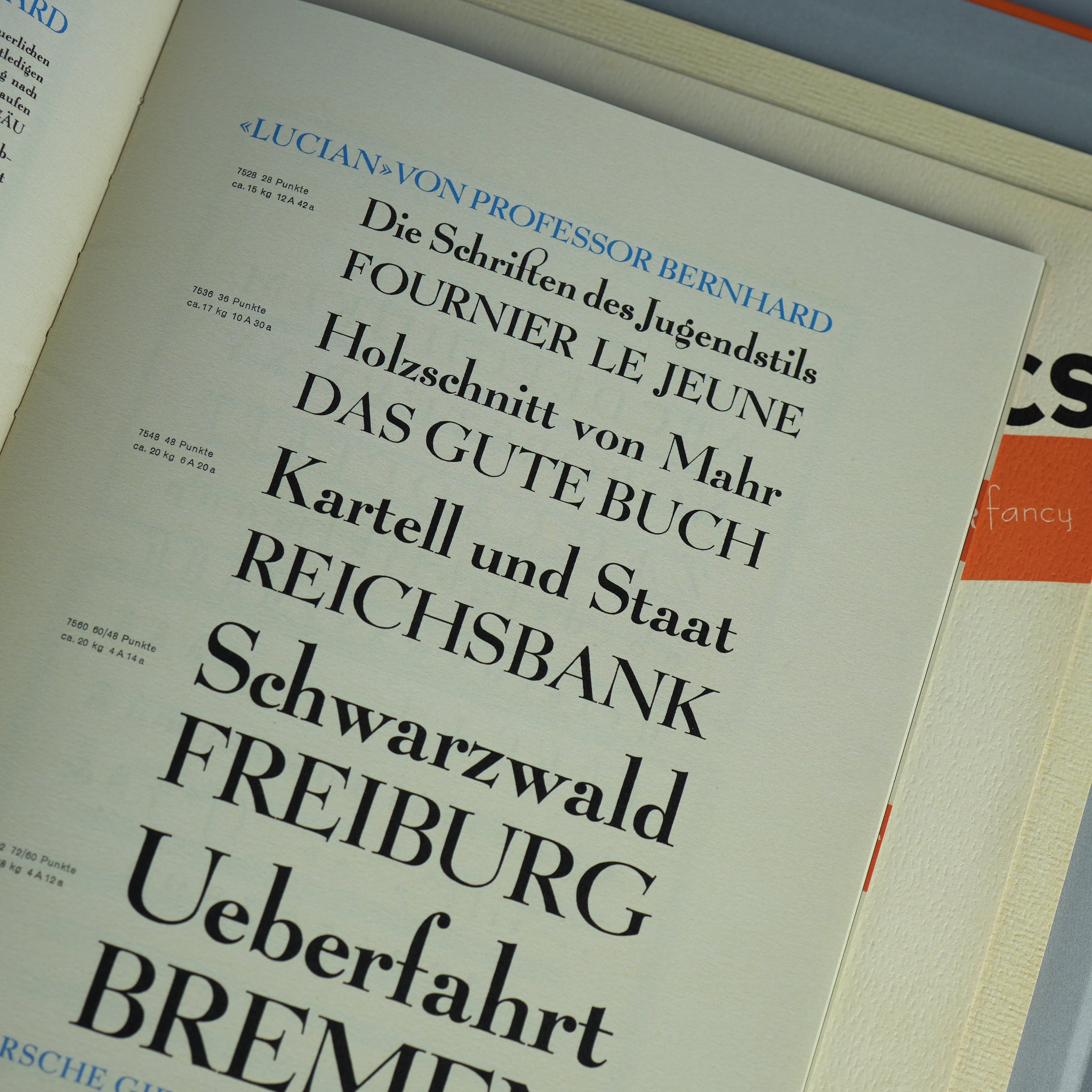 Type by Lucian Bernhard: Collected Specimen Booklets