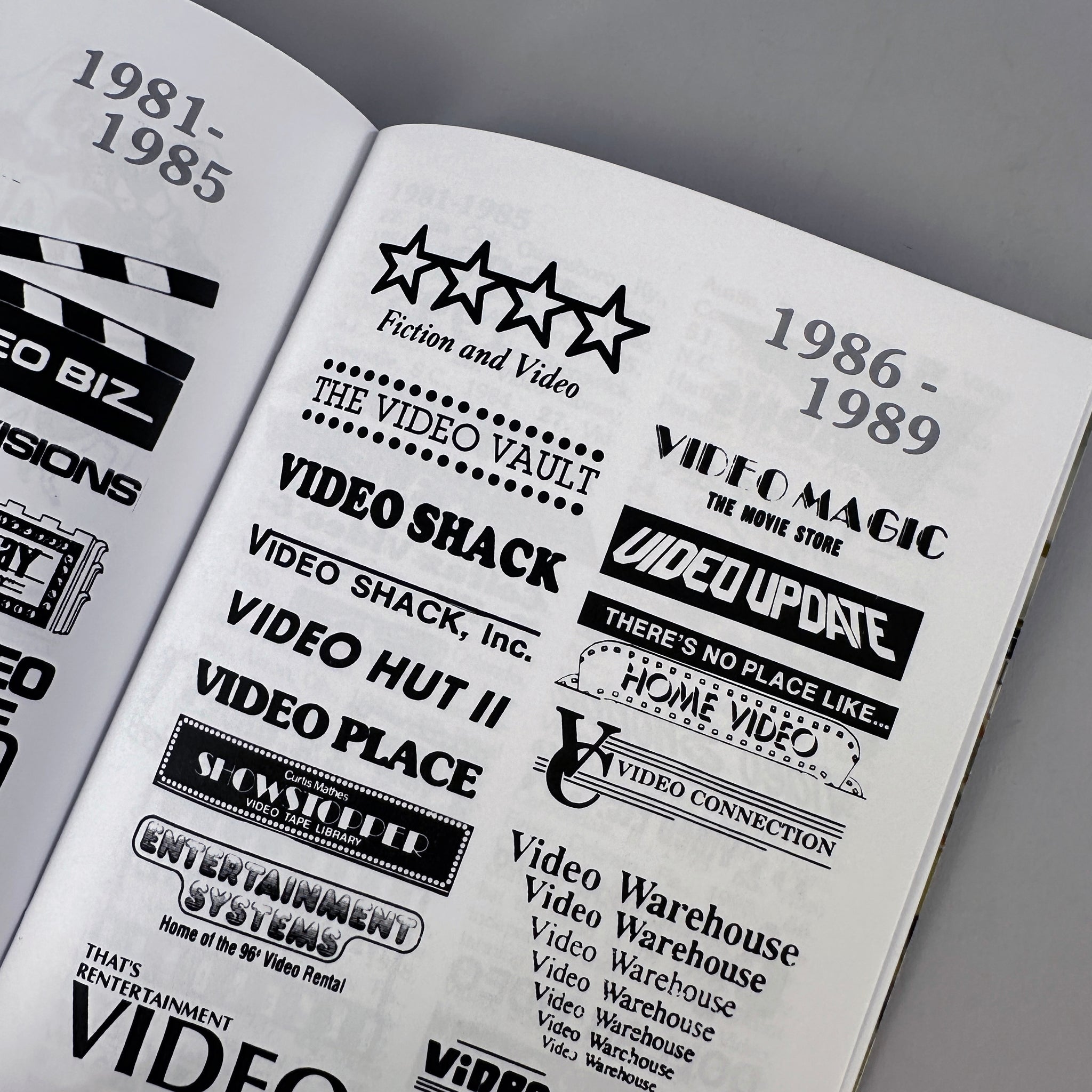 Videoland: A visual catalog of American video store logos, 1980-1995