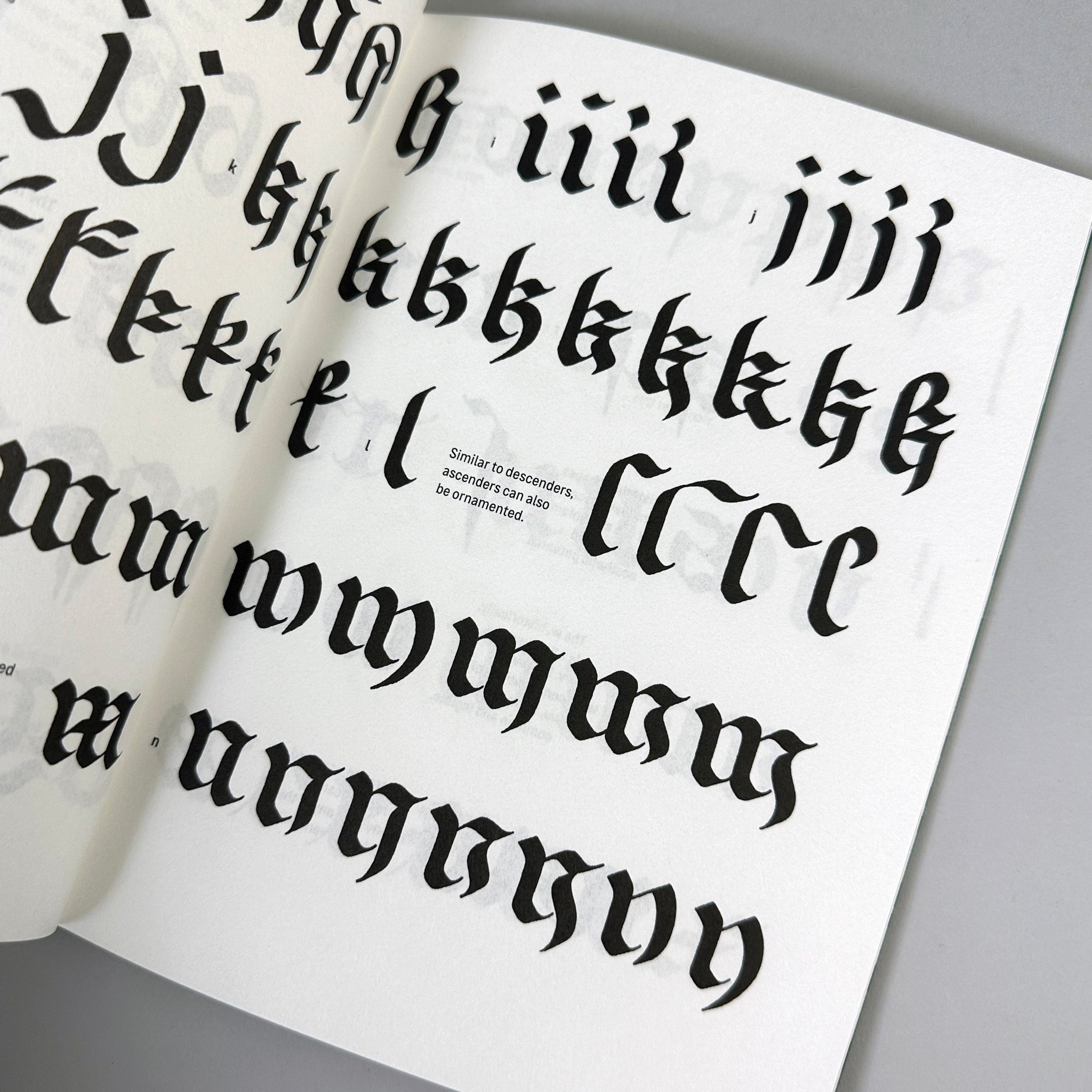 Blackletter — Fraktur (Calligraphy Manual)