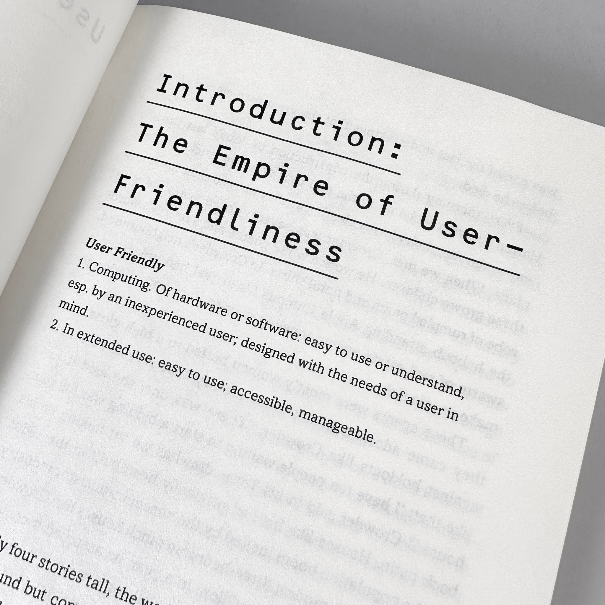 User Friendly:  How the Hidden Rules of Design Are Changing the Way We Live, Work, and Play