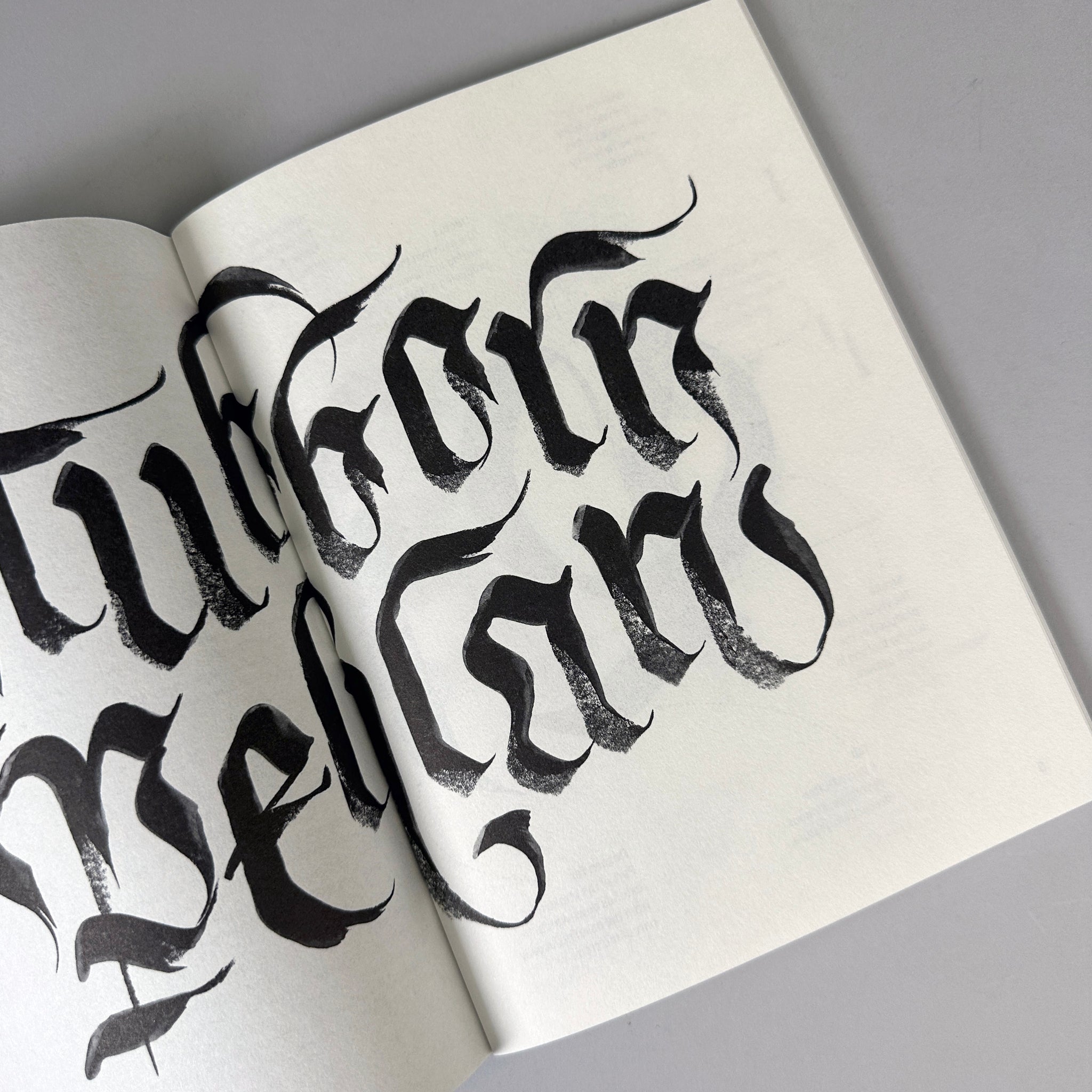 Blackletter — Fraktur (Calligraphy Manual)